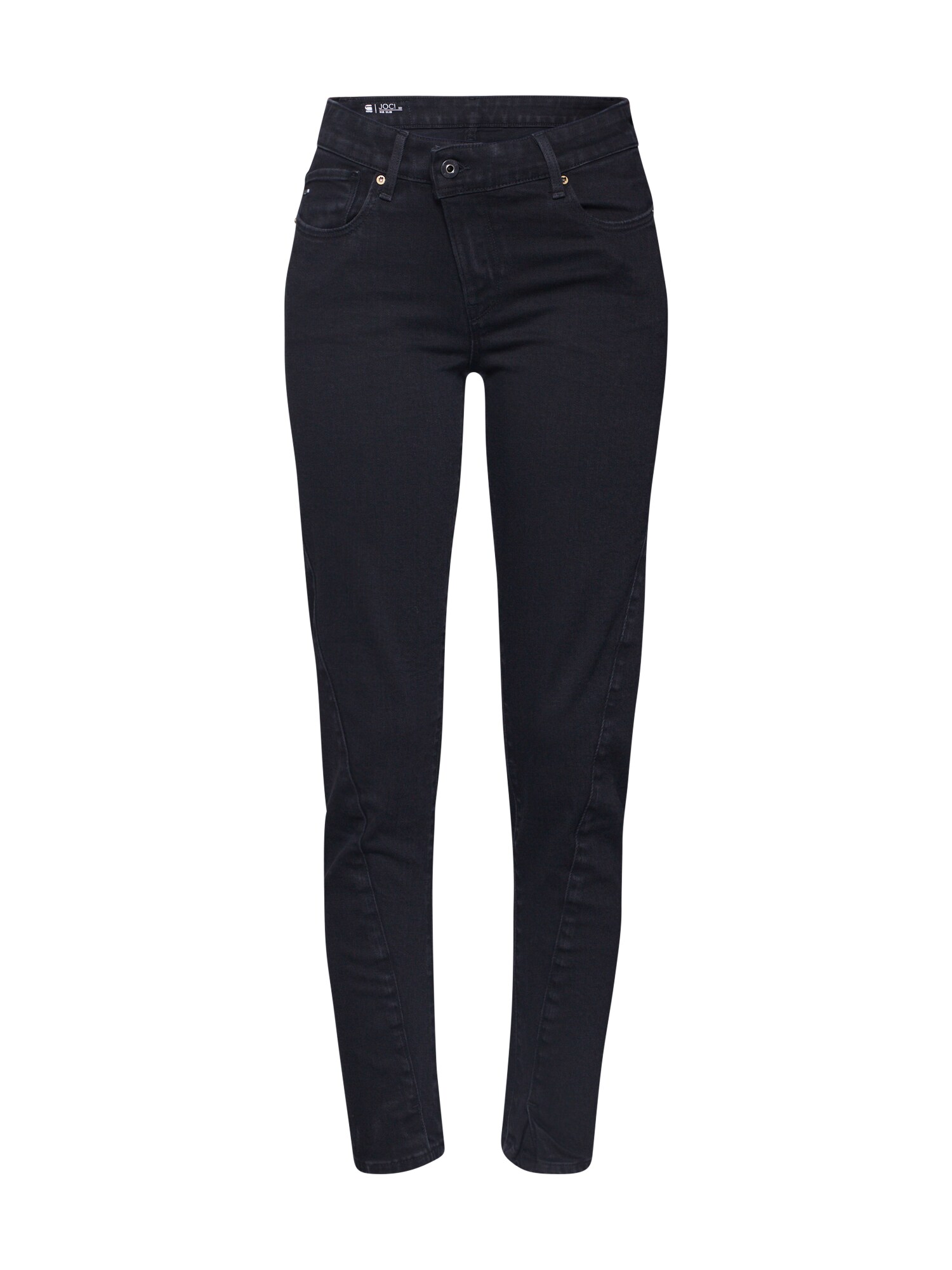 G-Star RAW Džinsai 'Joci 3D Mid Slim Wmn'  juoda
