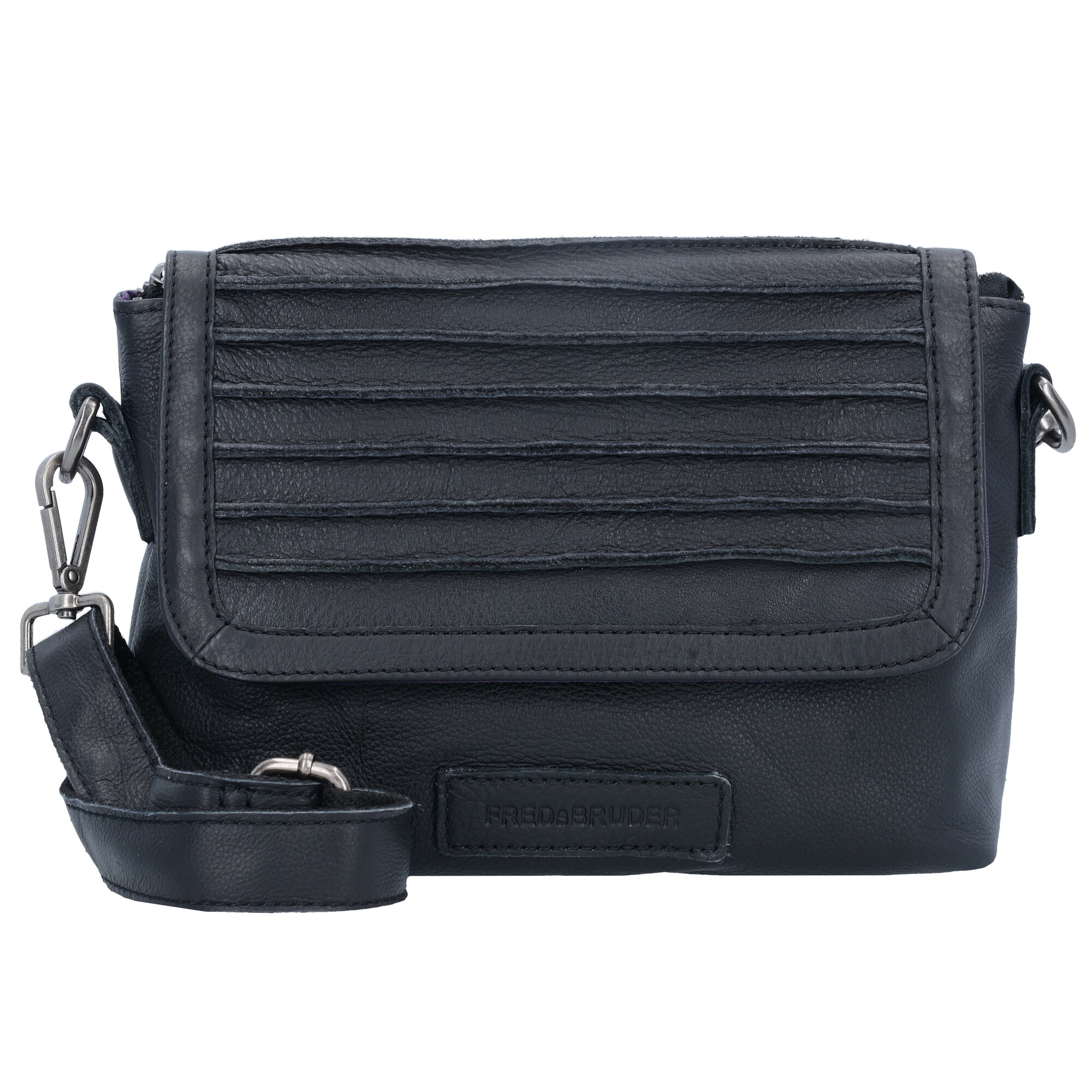 Fredsbruder Dames Schoudertas Riffel Schnauzchen Zwart fredsbruder kopen in de aanbieding