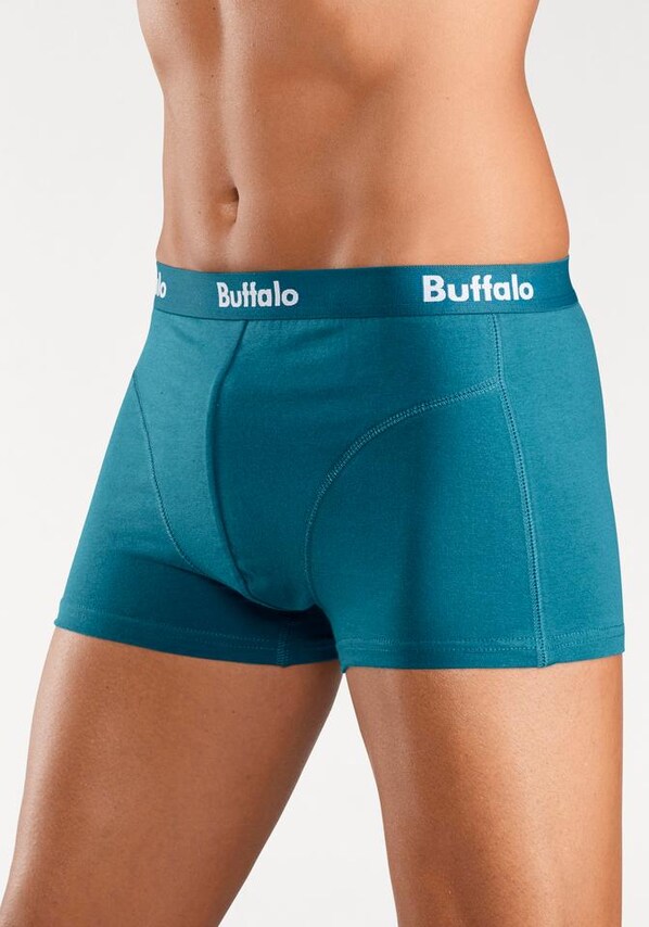 BUFFALO, Boxeralsók, szürke, zöld & lila, 11 kép a 11 közül
