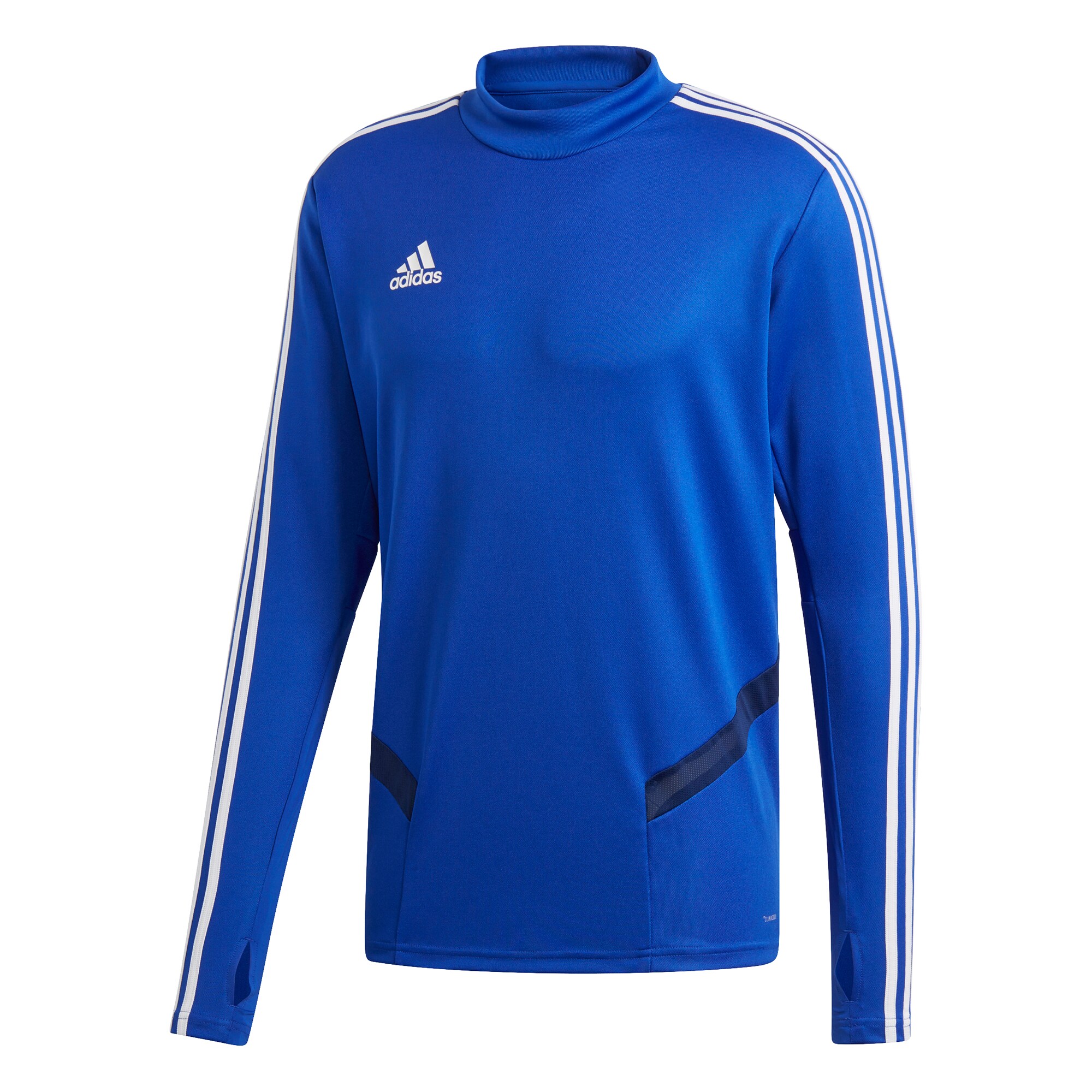 Adidas Performance Heren Sportsweatshirt Tiro 19 Blauw adidas performance kopen in de aanbieding