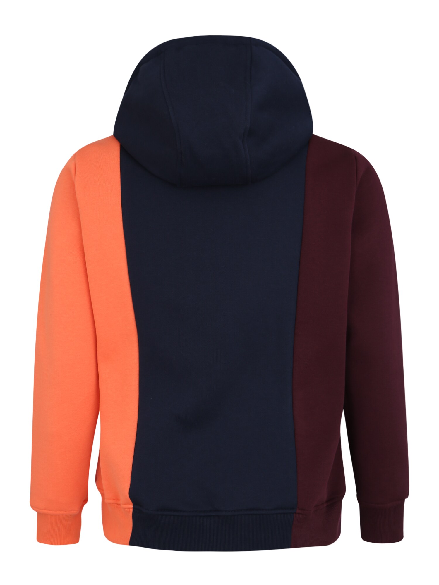 Urban Classics Tréning póló  éjkék / narancs / borvörös termék 2. képe