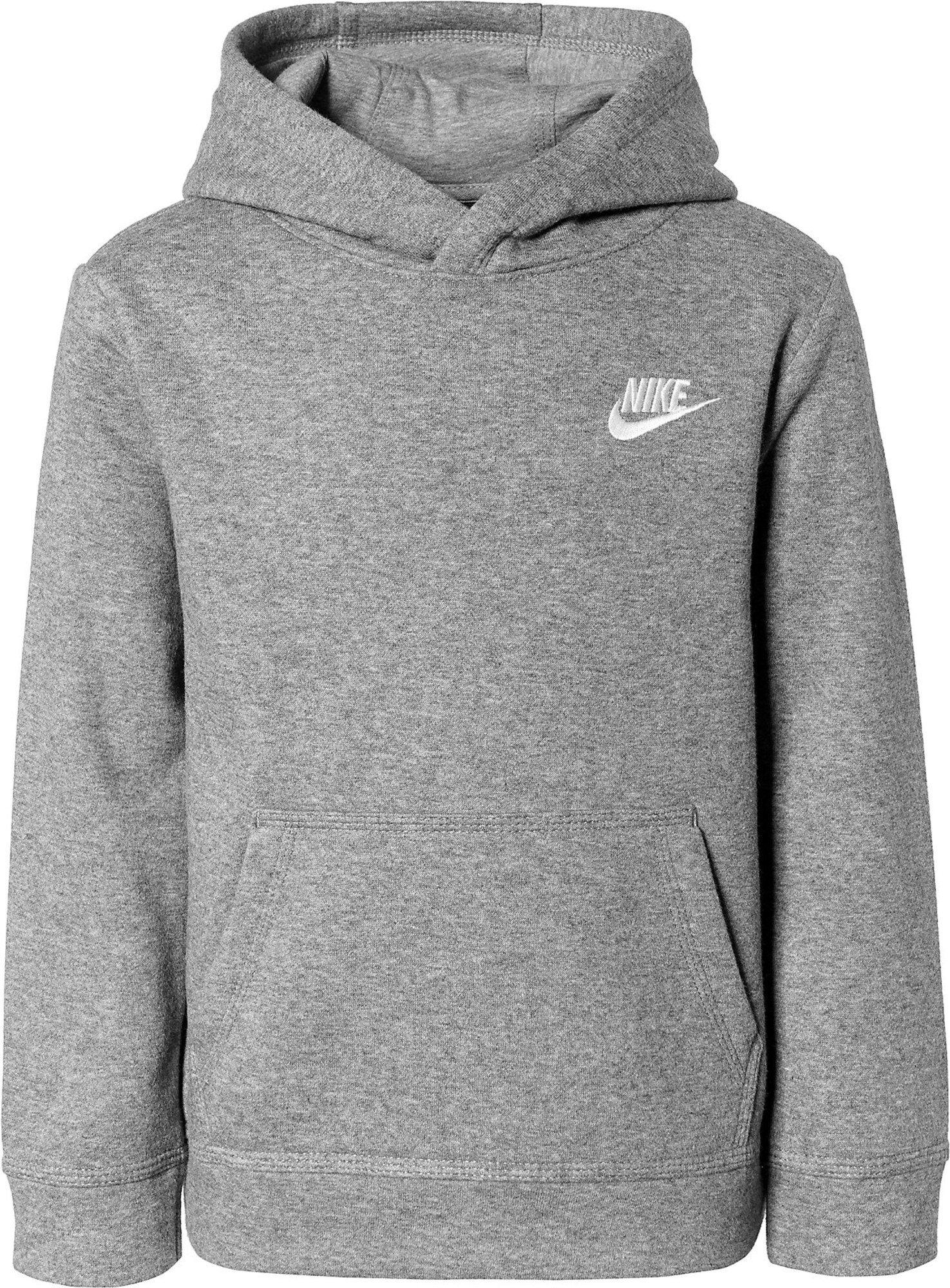 Nike Sportswear Megztinis be užsegimo 'Club'  margai pilka