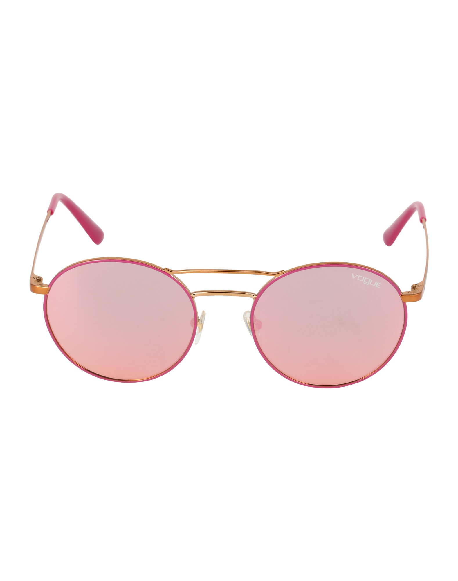 Vogue Eyewear Dames Zonnebril Goud Pink vogue eyewear kopen in de aanbieding