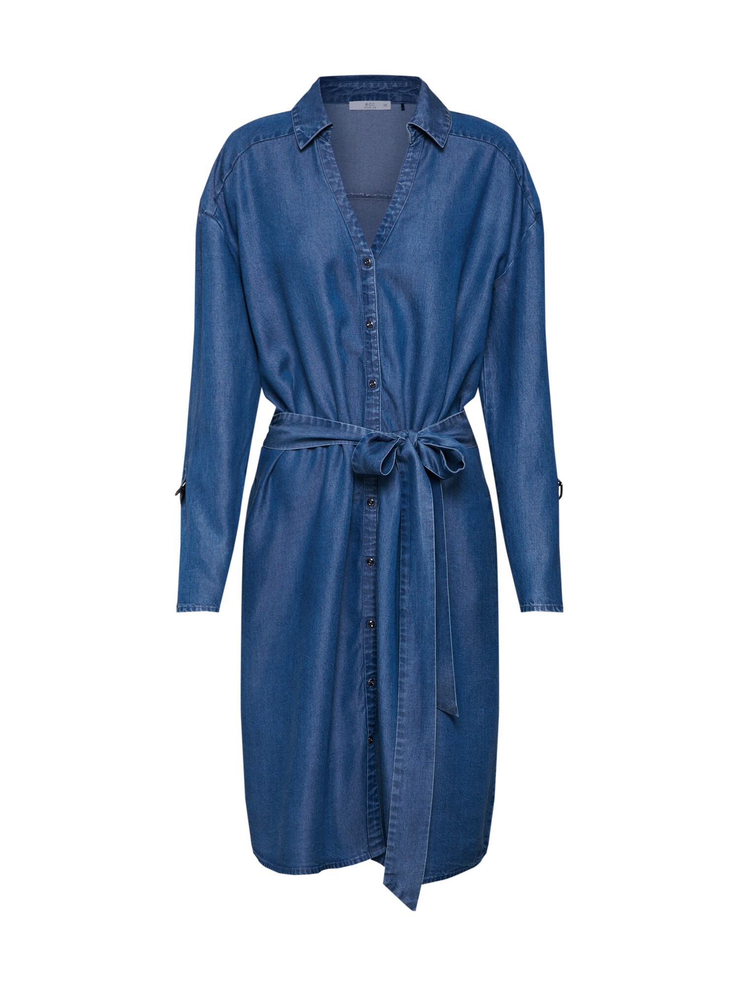 Edc By Esprit Dames Blousejurk Ecom Blauw edc by esprit kopen in de aanbieding