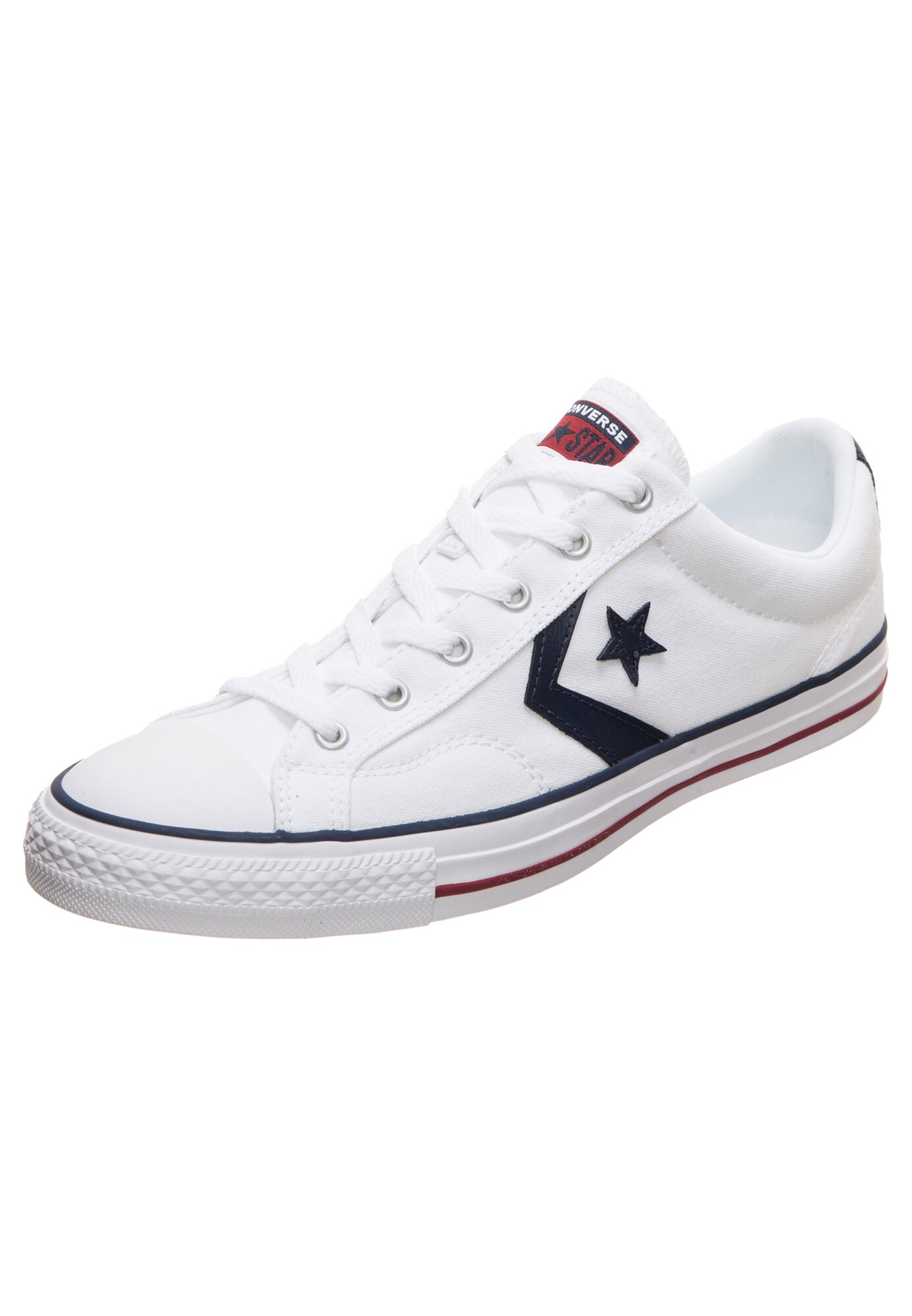 Converse Heren Sneakers Laag Star Player Ox Nachtblauw Wit converse kopen in de aanbieding