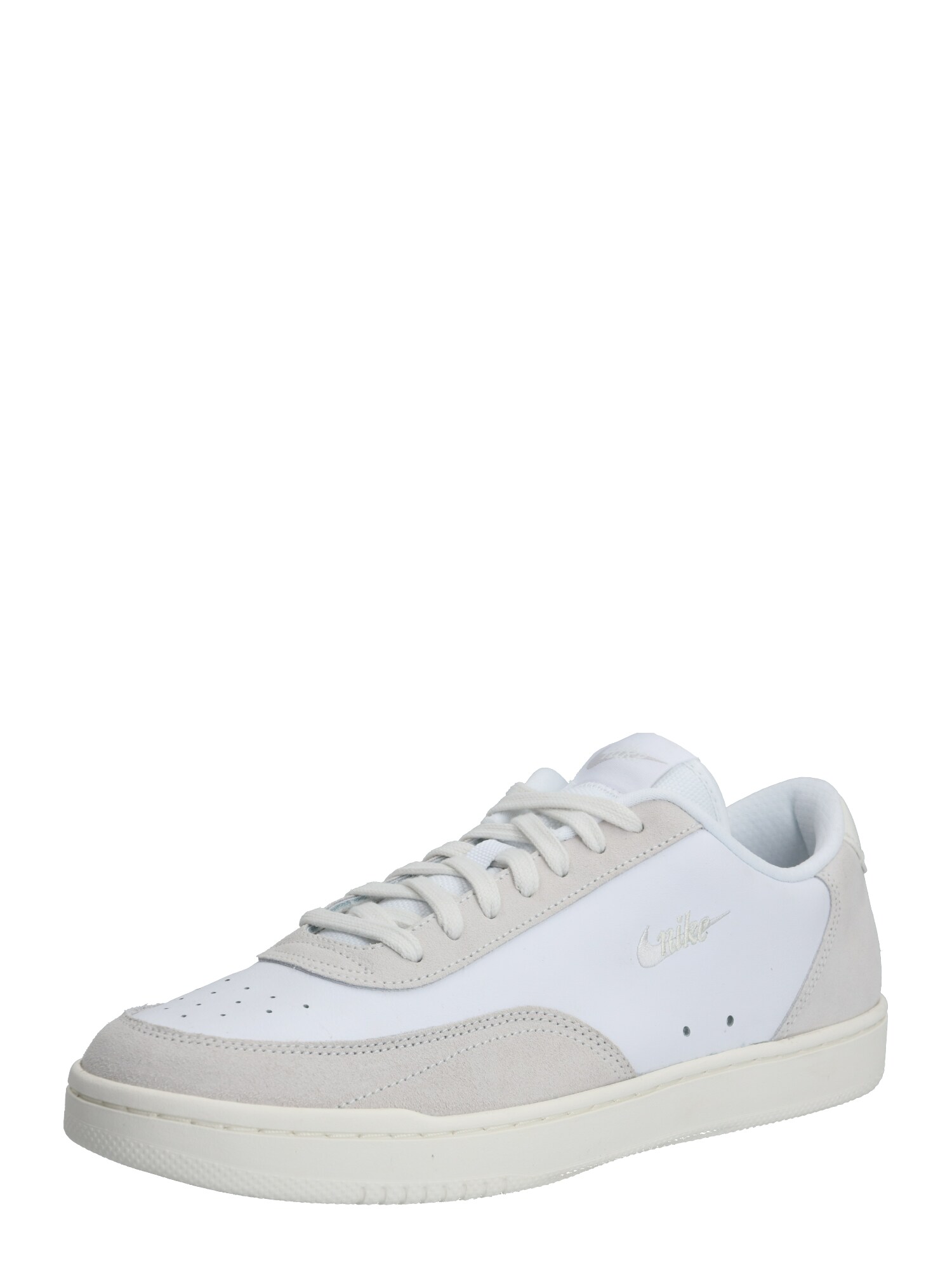 Nike Sportswear Sportbačiai be auliuko 'COURT VINTAGE PREM'  balta / platininė spalva