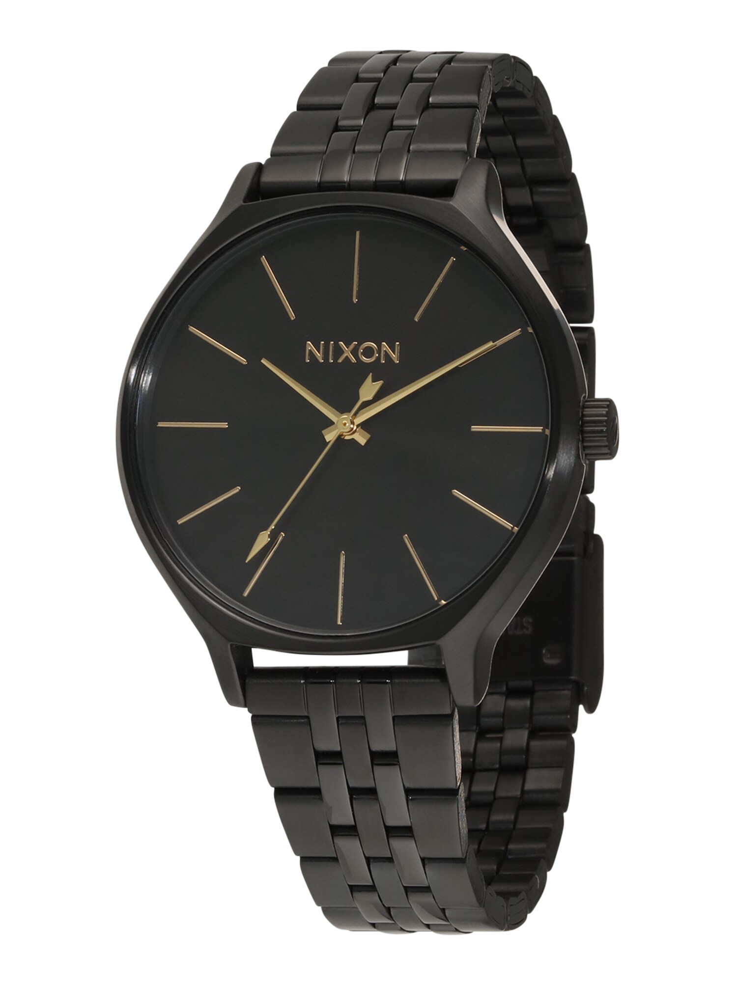 Nixon Dames Analoog Horloge Clique Zwart nixon kopen in de aanbieding