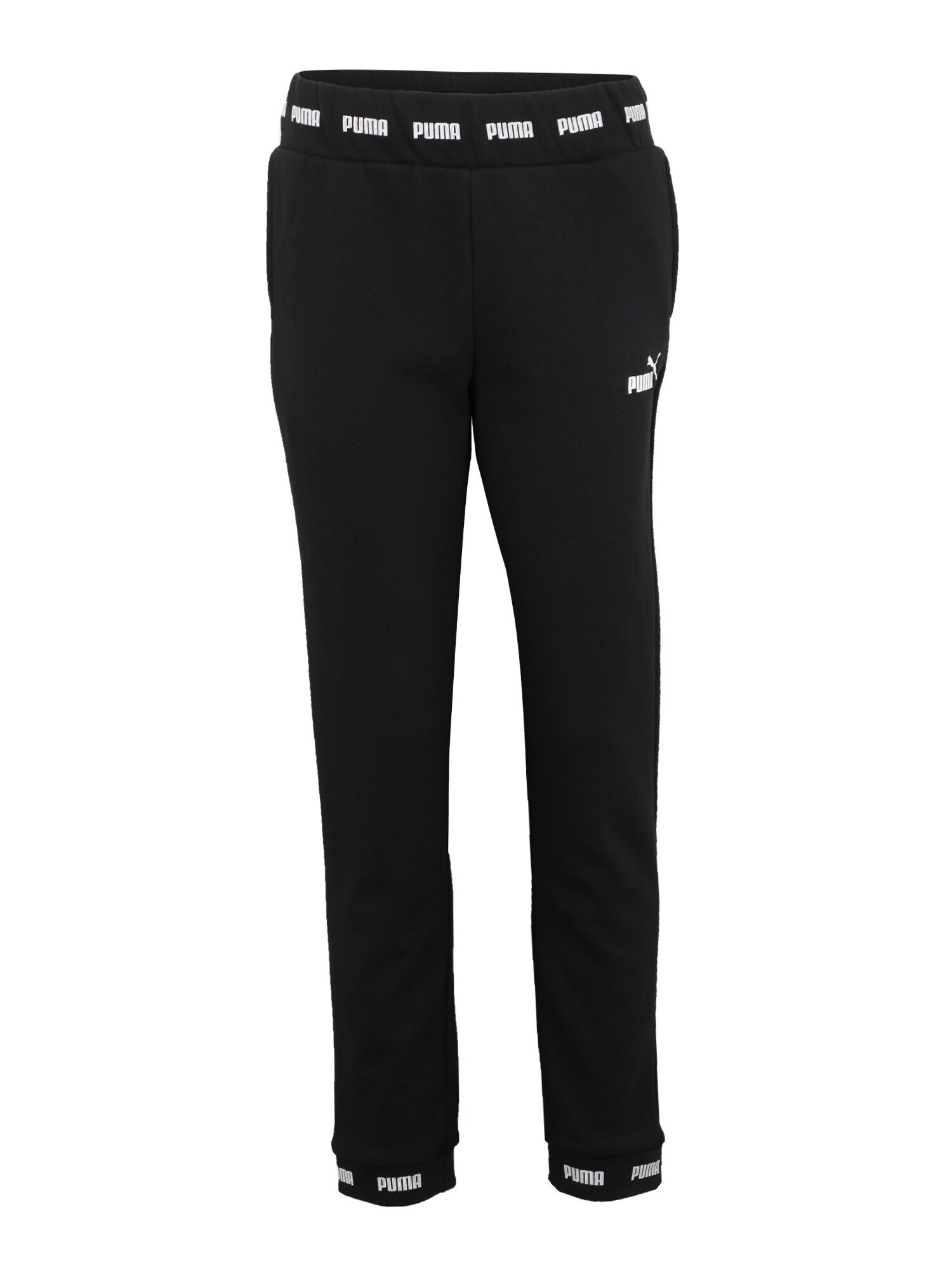 Puma Dames Sportbroek Amplified Zwart Wit puma kopen in de aanbieding