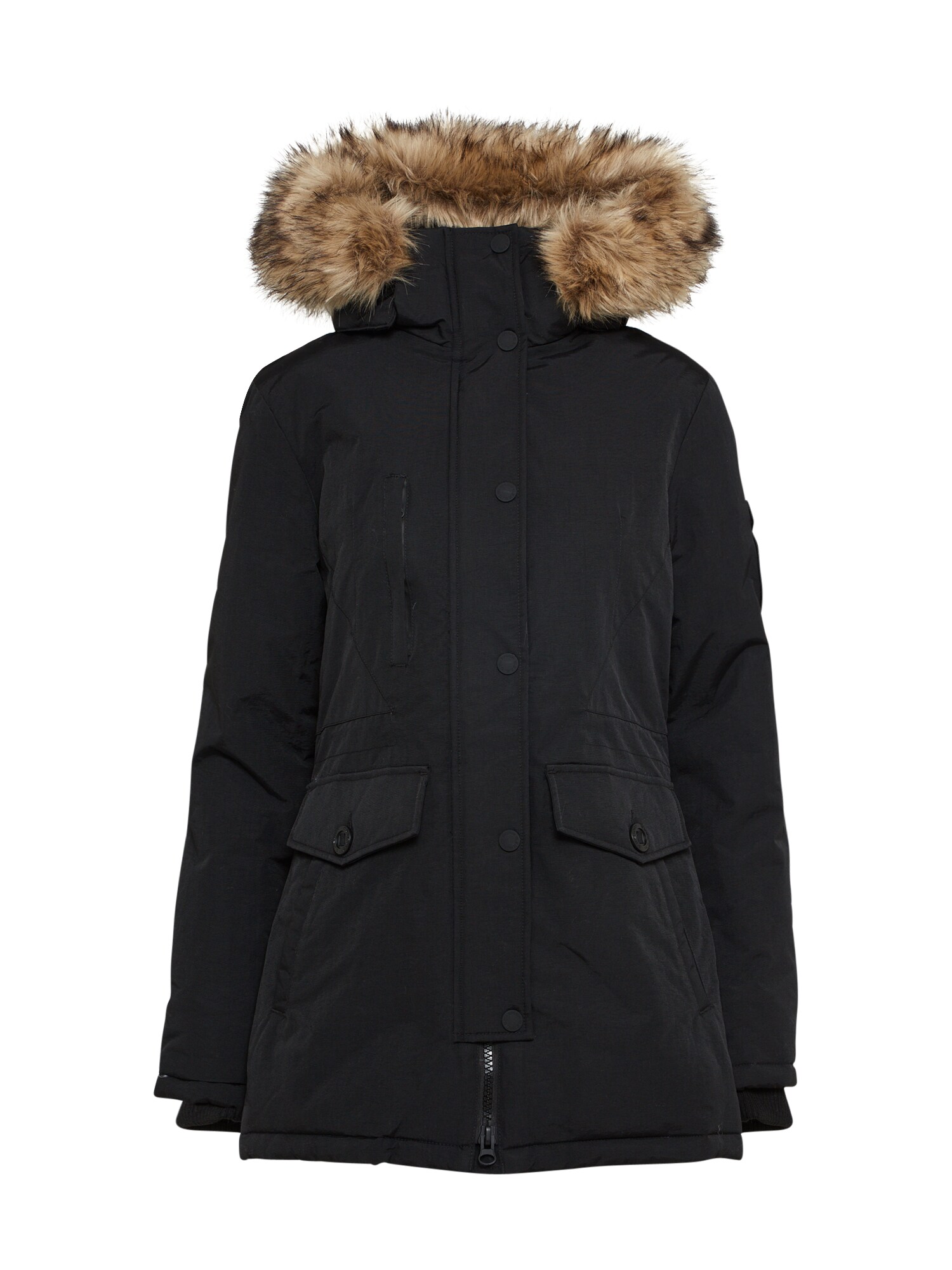Superdry Dames Winterparka Zwart superdry kopen in de aanbieding