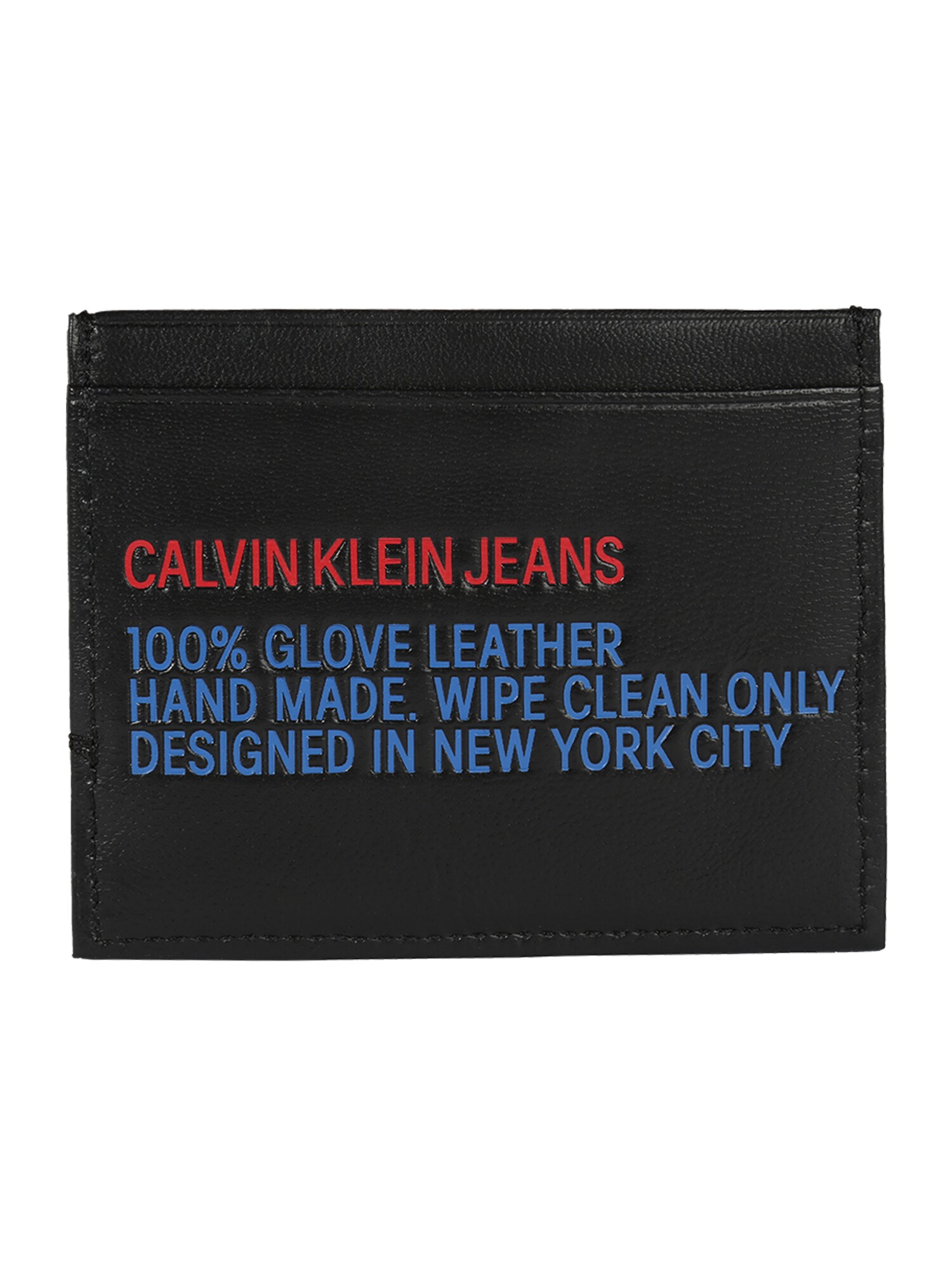 Calvin Klein Jeans Heren Portemonnee Utility Cardholder Zwart calvin klein jeans kopen in de aanbieding