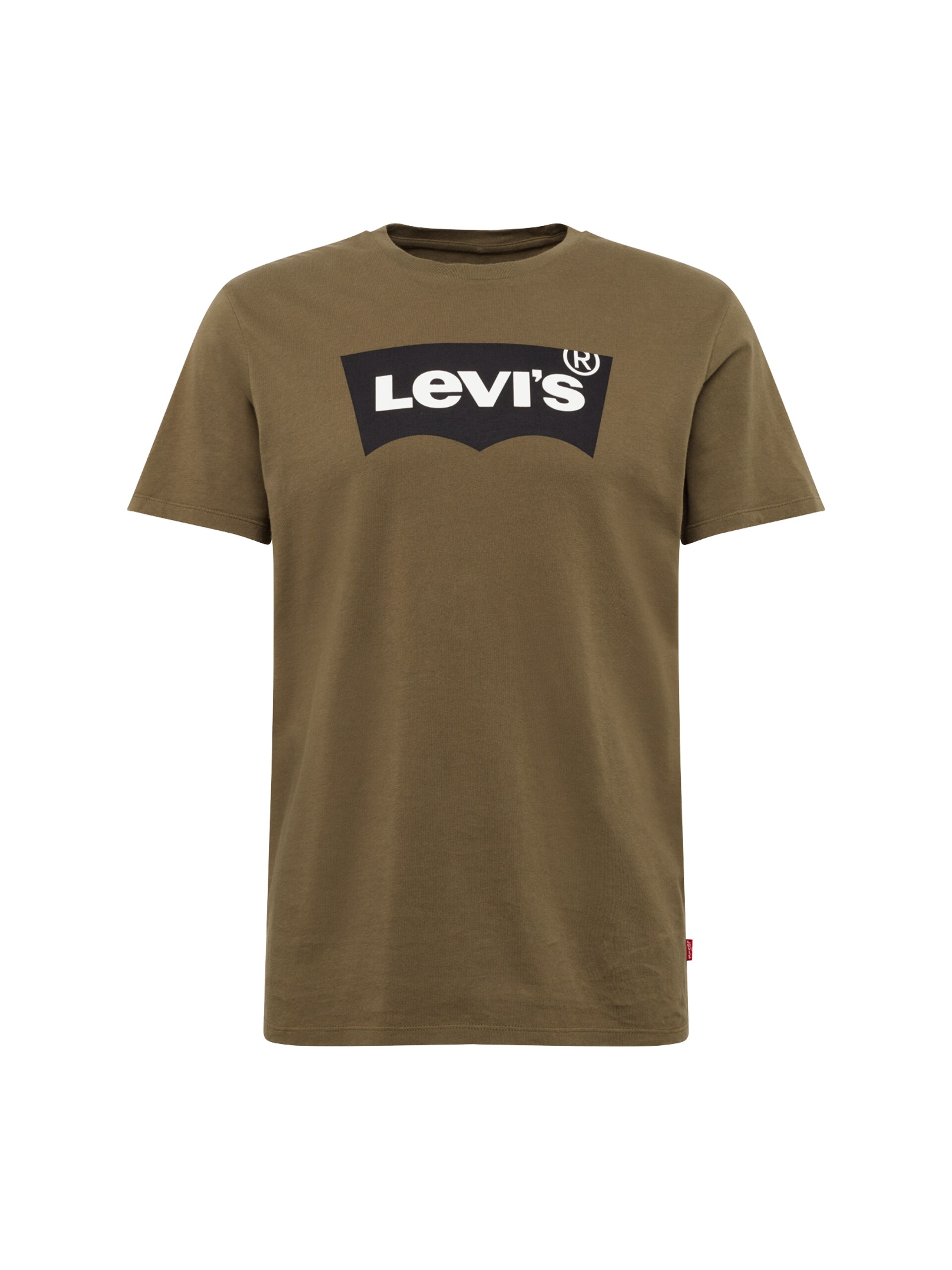LEVIS ® T-shirt 'Housemark Graphic T-Shirt' oliv / svart herr