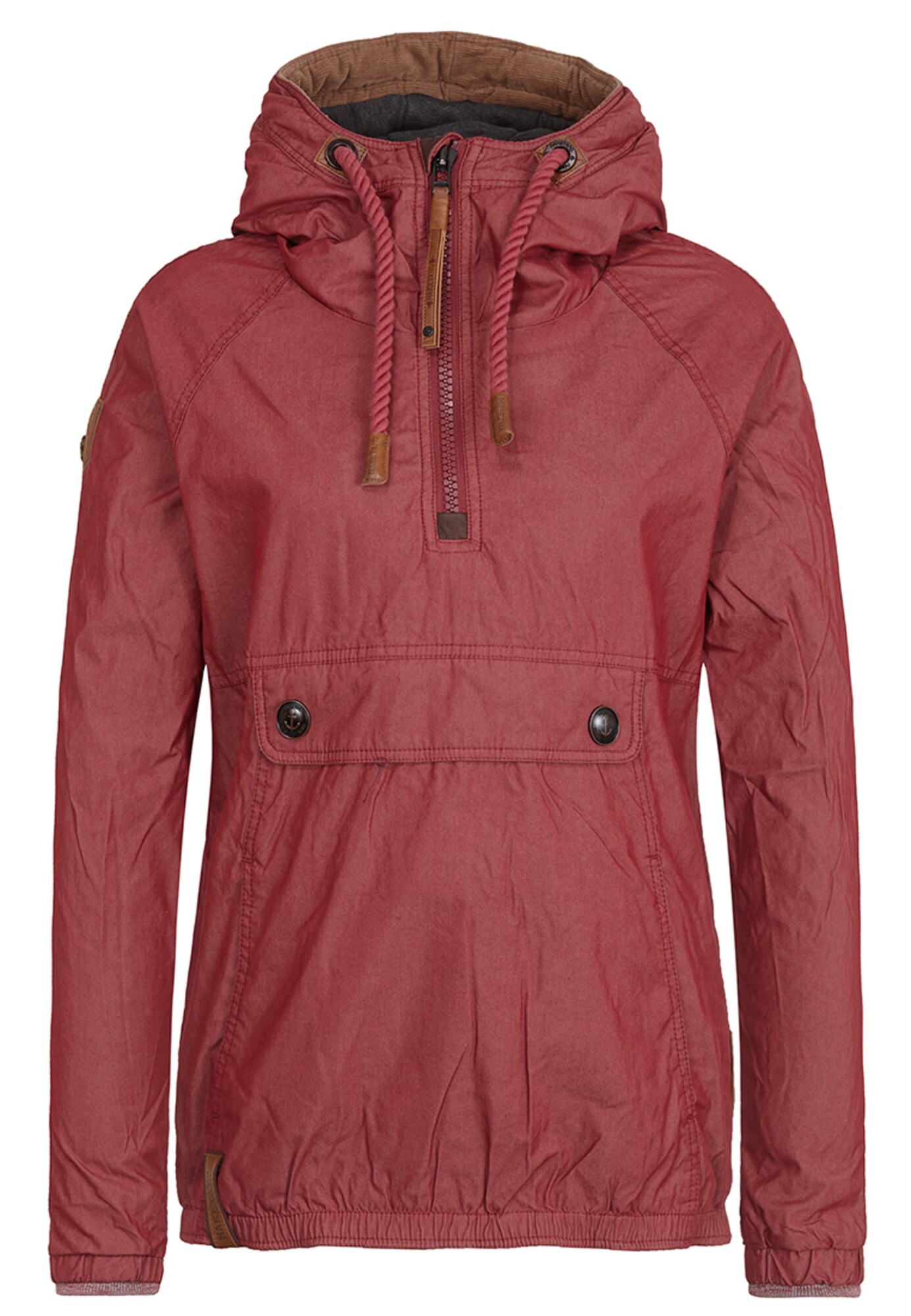 Naketano Dames Tussenjas Karmijnrood naketano kopen in de aanbieding