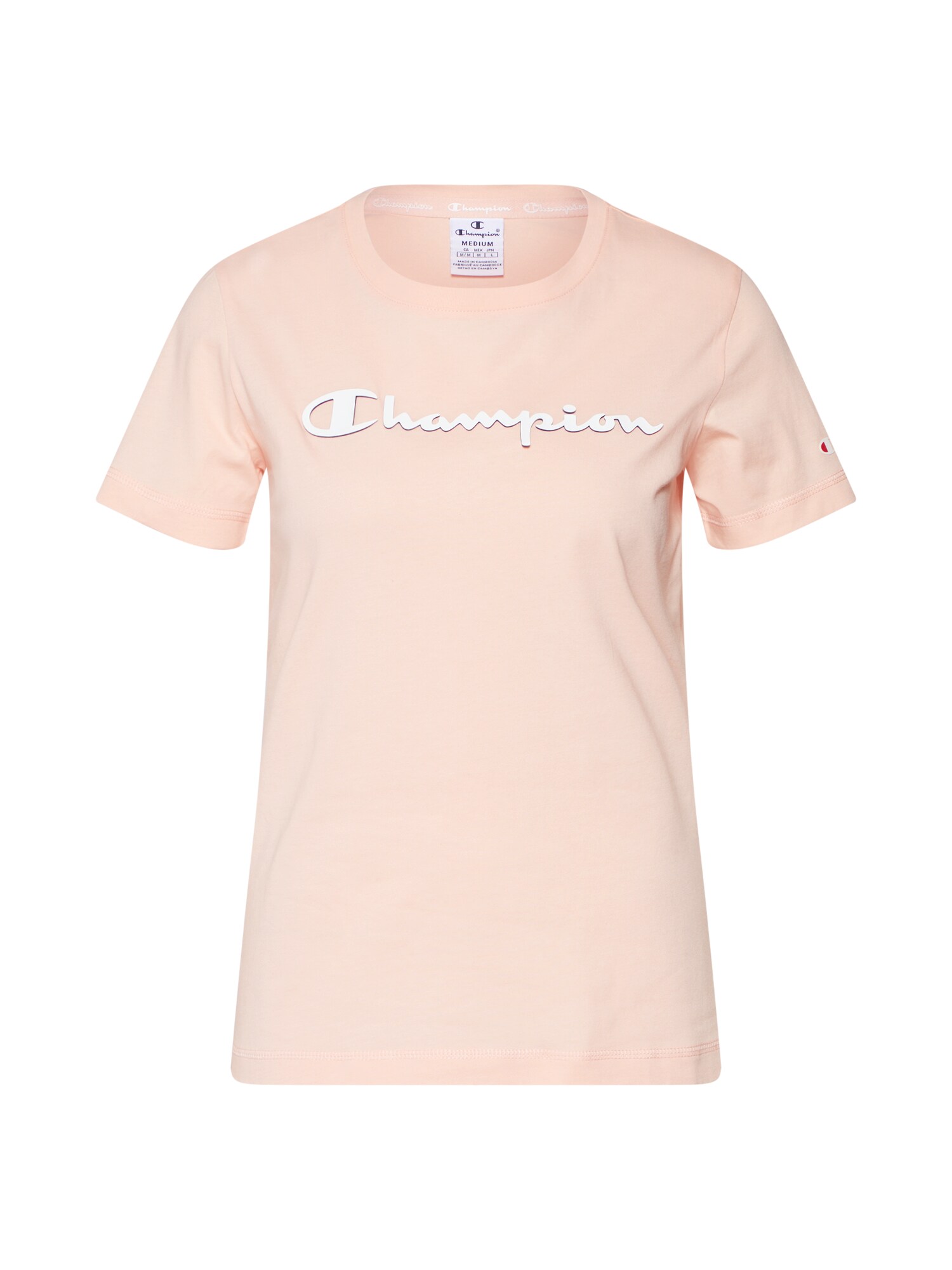 Champion Authentic Athletic Apparel Dames Shirt Rosa Wit champion authentic athletic apparel kopen in de aanbieding