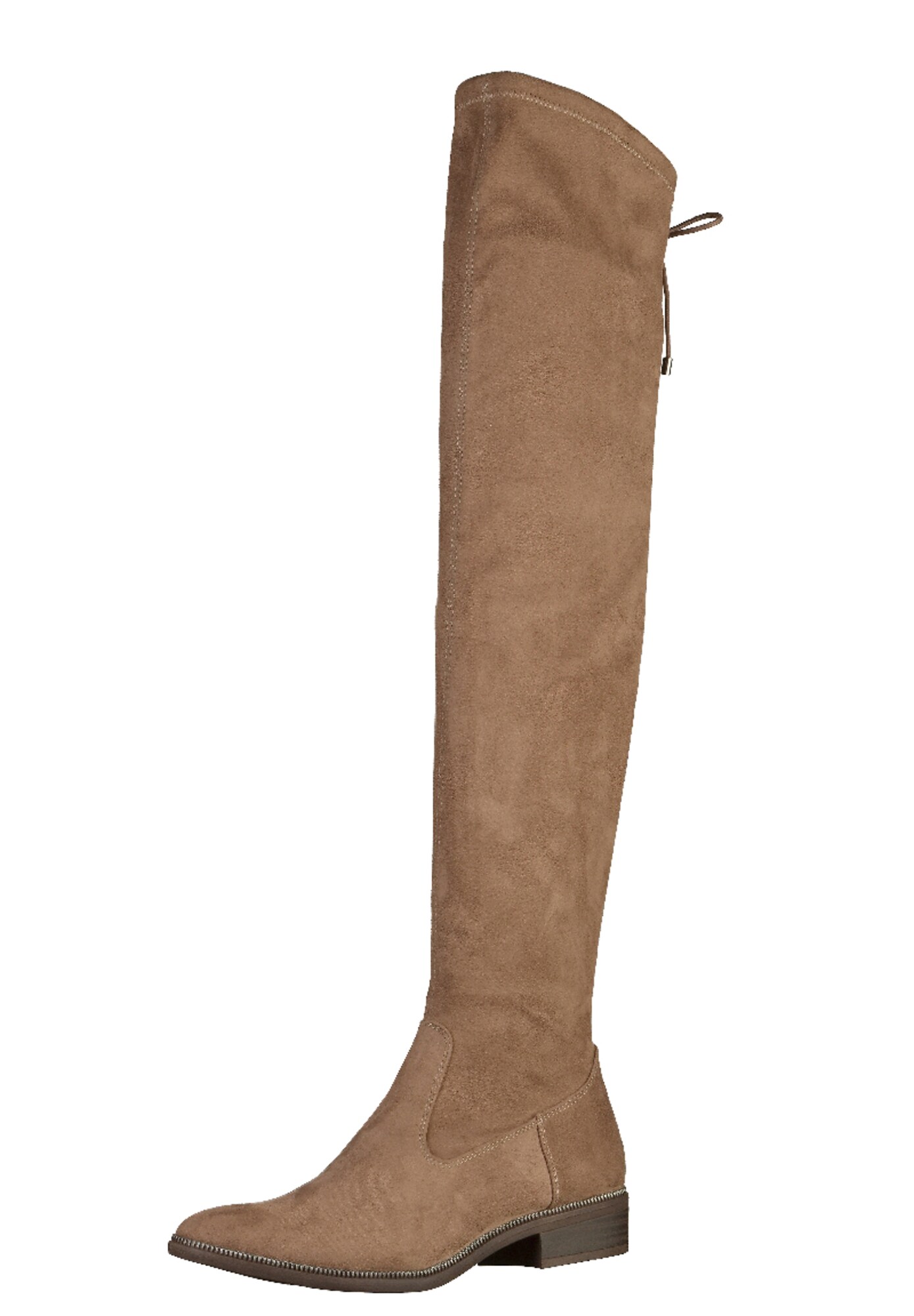 Tamaris Dames Overknee Laarzen Bruin tamaris kopen in de aanbieding