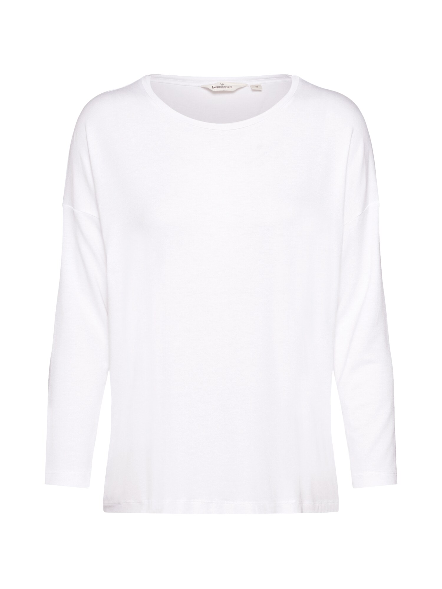 basic apparel Marškinėliai 'Joline LS tee'  balta