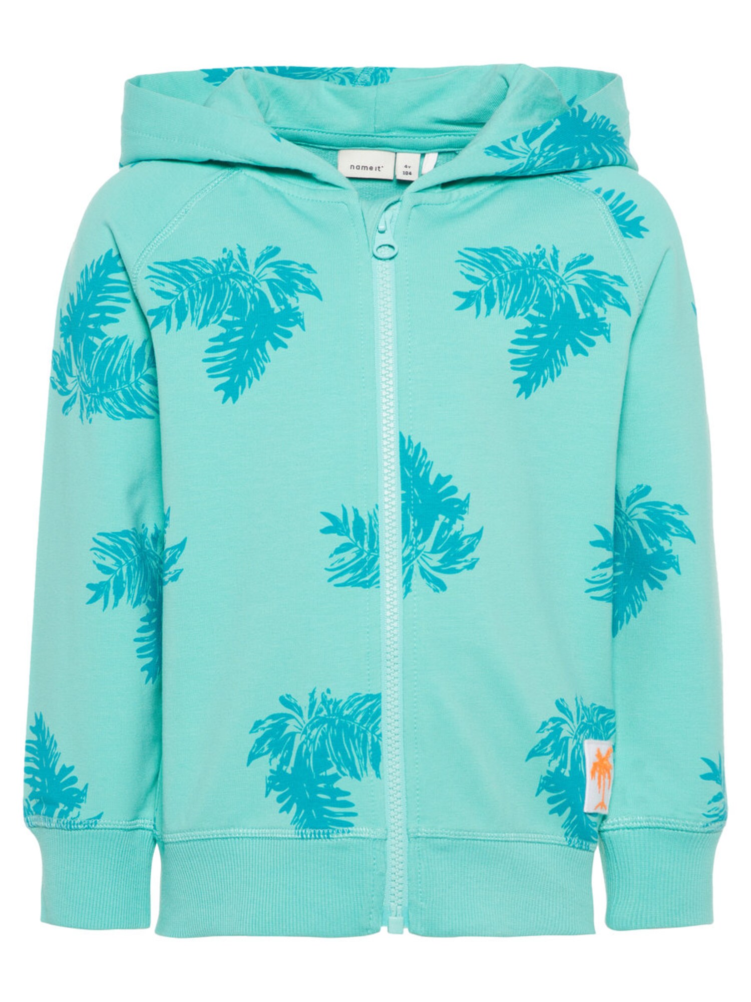 Name It Jongens Sweatvest Aqua Hemelsblauw name it kopen in de aanbieding