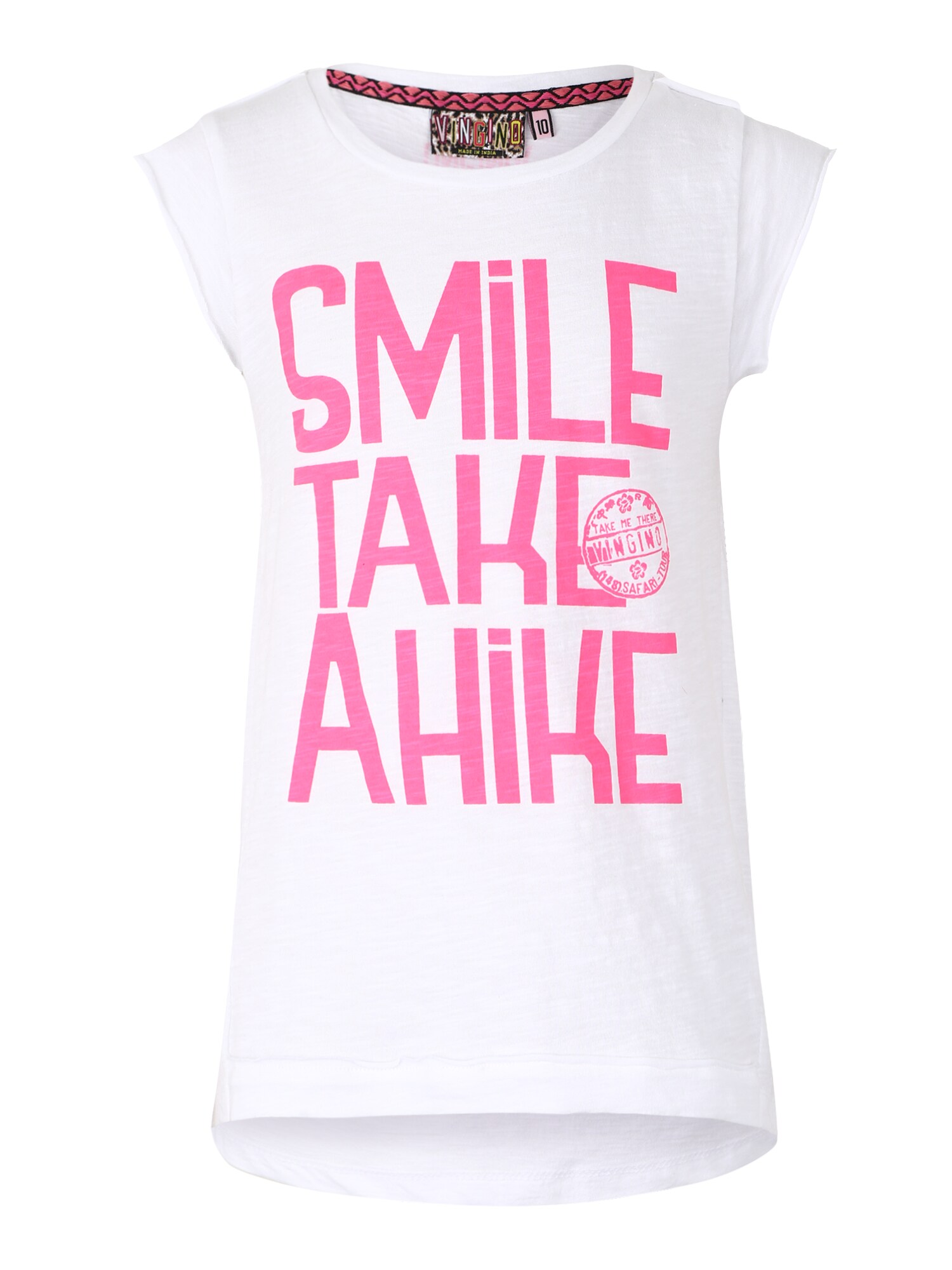 Vingino Meisjes Shirt Hannemarie Wit vingino kopen in de aanbieding