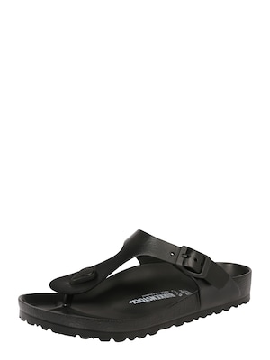 BIRKENSTOCK Sandalias de dedo 'Gizeh'  negro