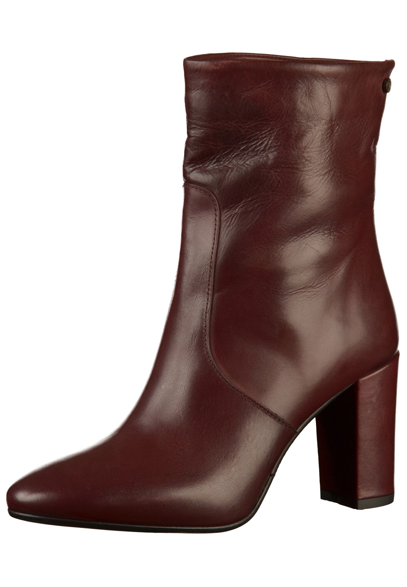 Fred De La Bretoniere Dames Enkellaarsjes Bordeaux fred de la bretoniere kopen in de aanbieding