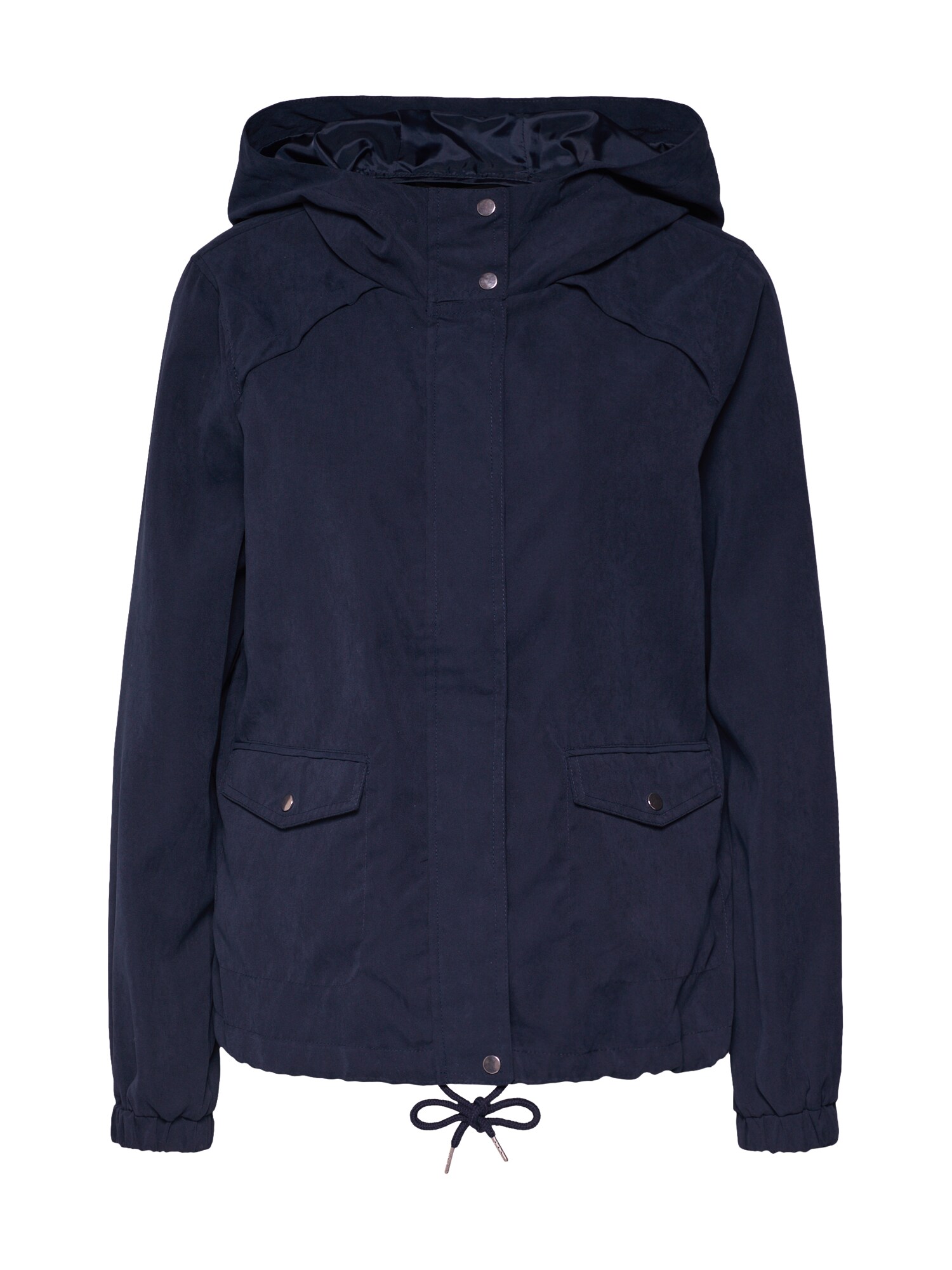 Jacqueline De Yong Dames Tussenjas Hazel Shine Blauw jacqueline de yong kopen in de aanbieding