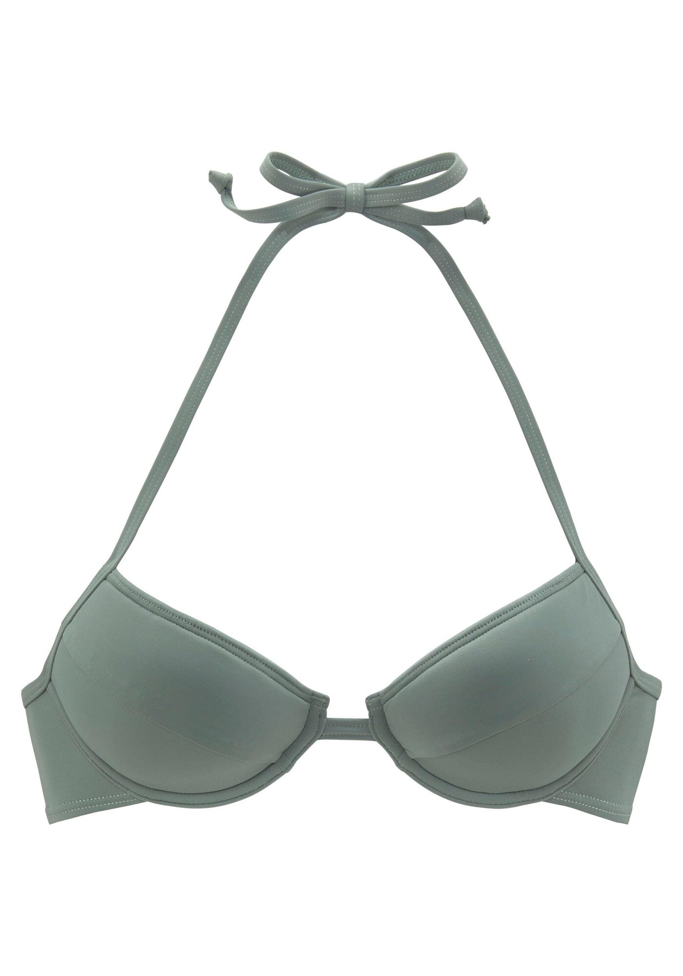 BENCH Bikinový top 'Perfect'  tmavozelená