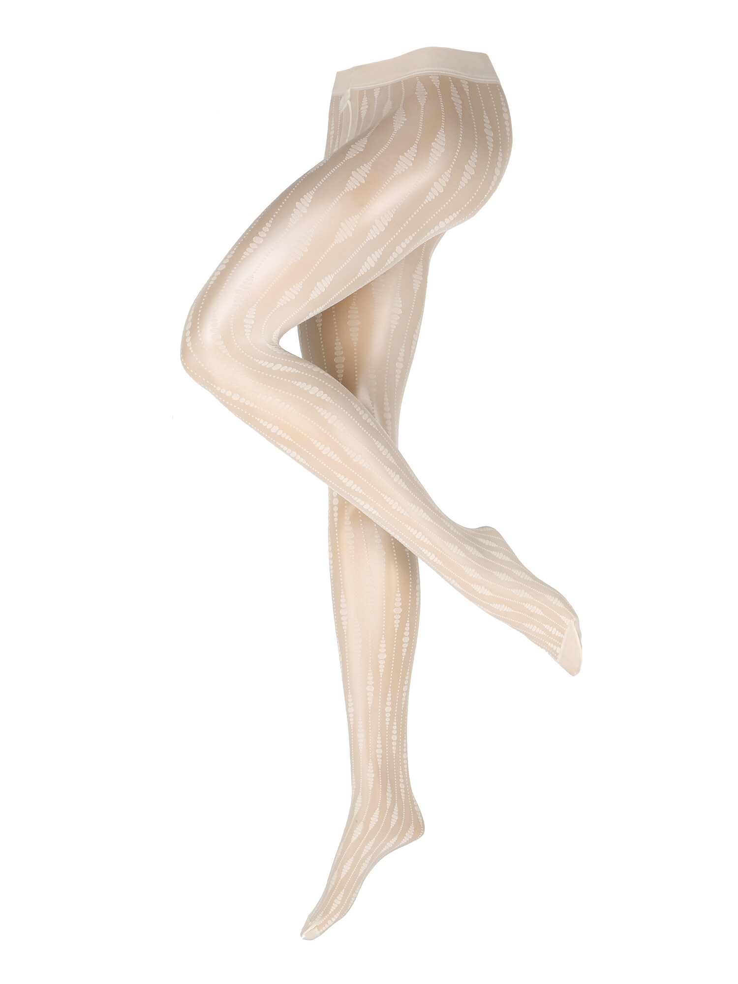 Swedish Stockings Permatomos pėdkelnės 'Josefin Drop Tights Ivory'  smėlio