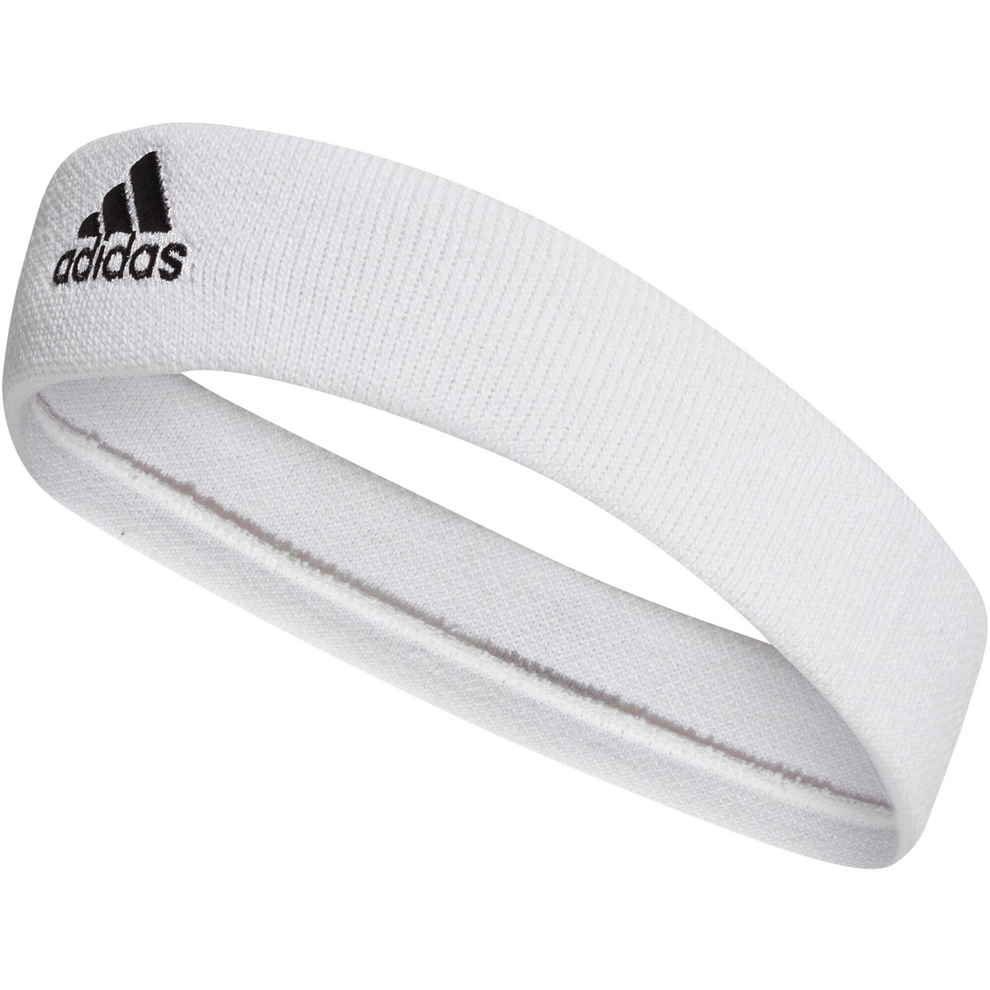 ADIDAS PERFORMANCE Sportinė galvos juosta  juoda / balta
