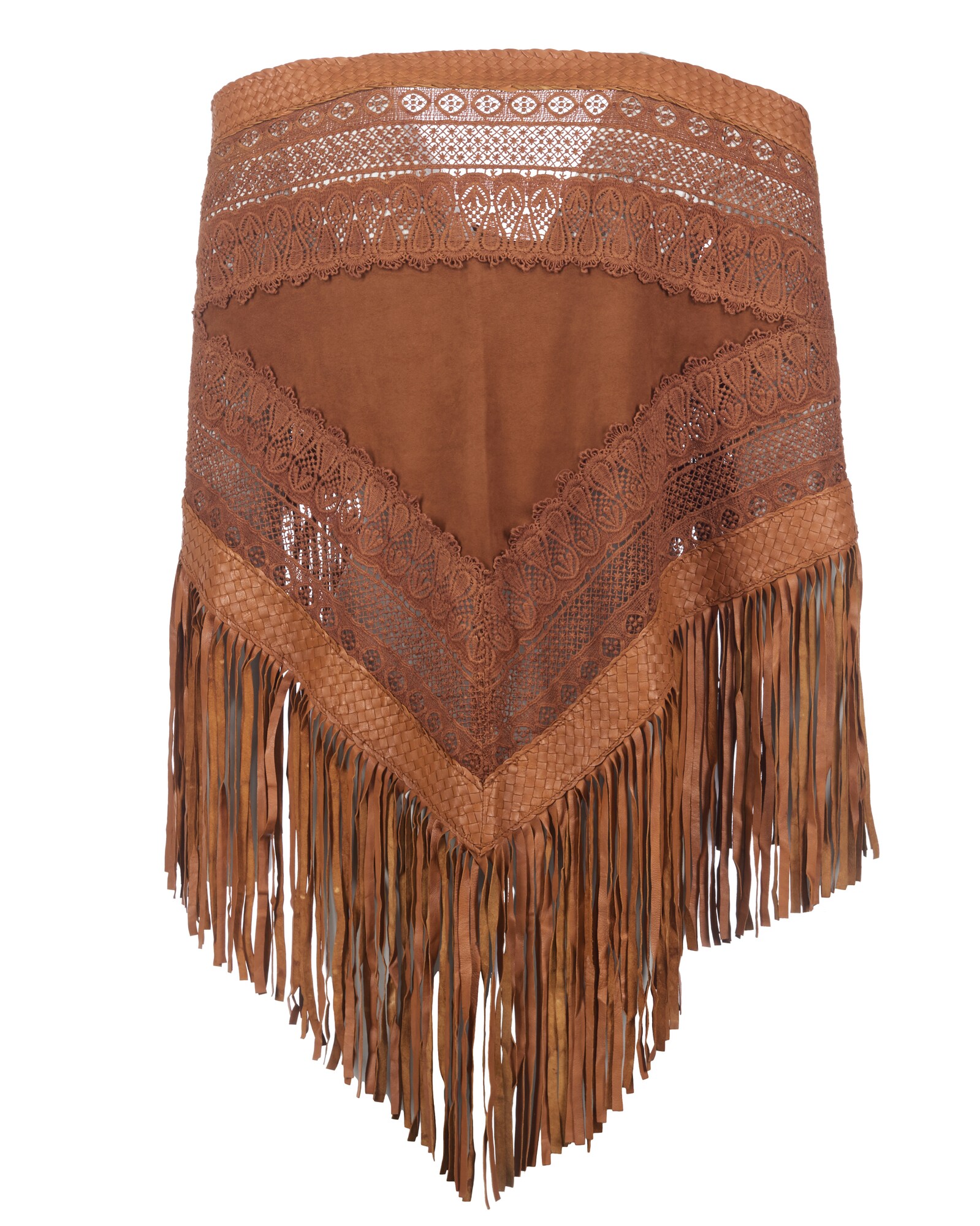 Maze Dames Sjaal Mare Bruin maze kopen in de aanbieding