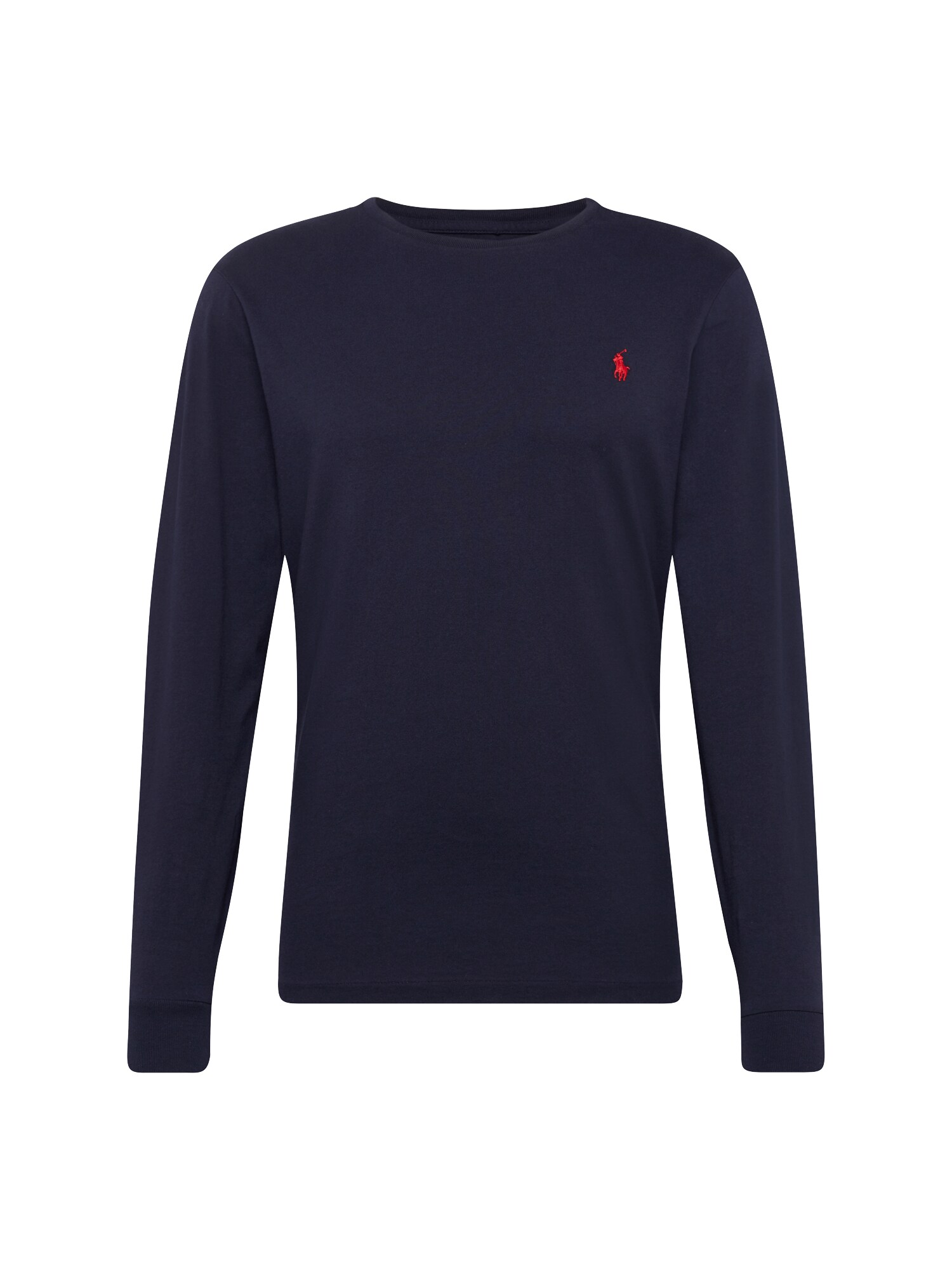 Polo Ralph Lauren Heren Shirt 261 Jersey Lsl Tsh Nachtblauw Rood polo ralph lauren kopen in de aanbieding