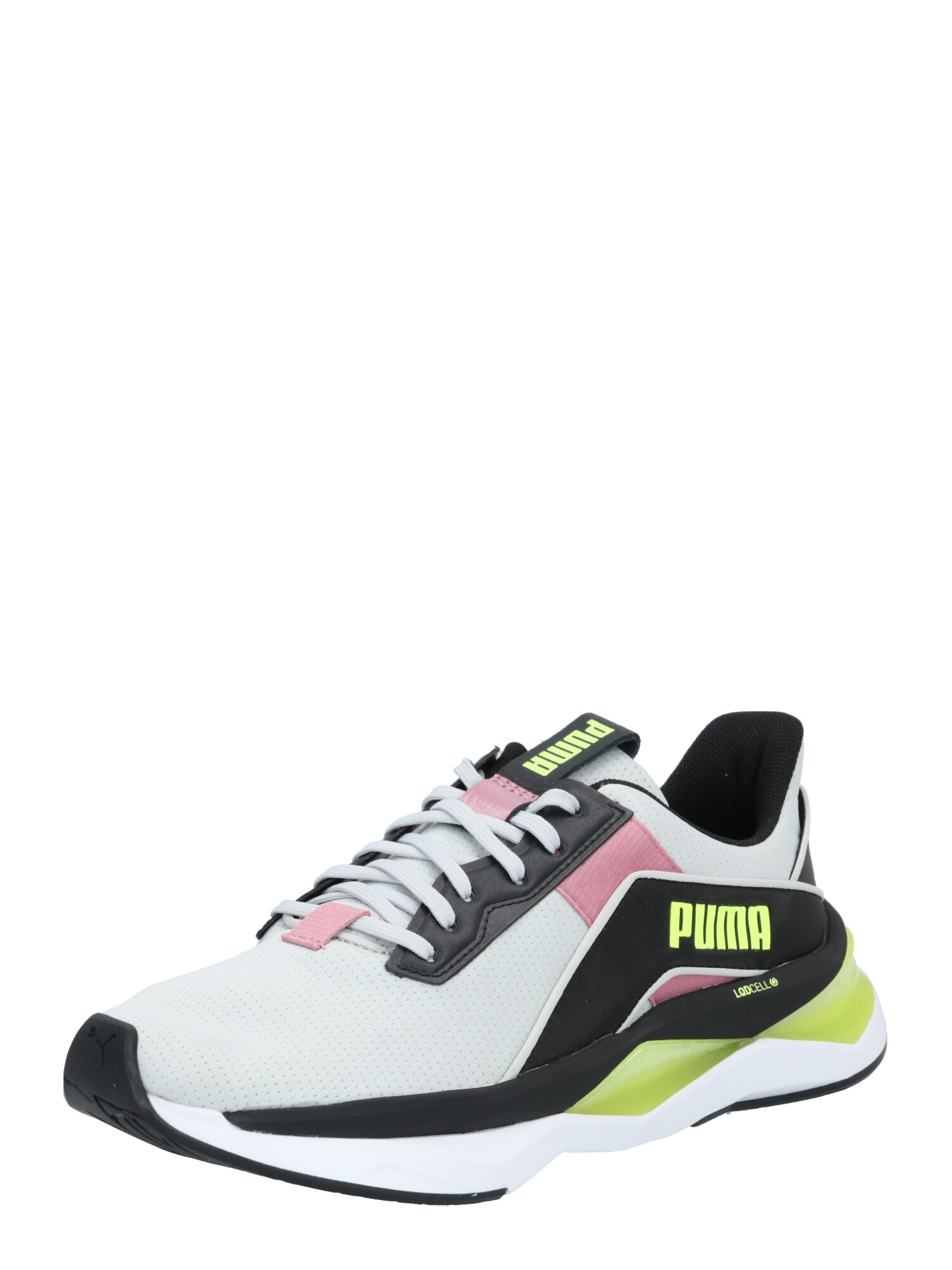 PUMA Sportiniai batai 'LQDCELL Shatter XT Geo'  ruda / pilka / juoda / neoninė žalia