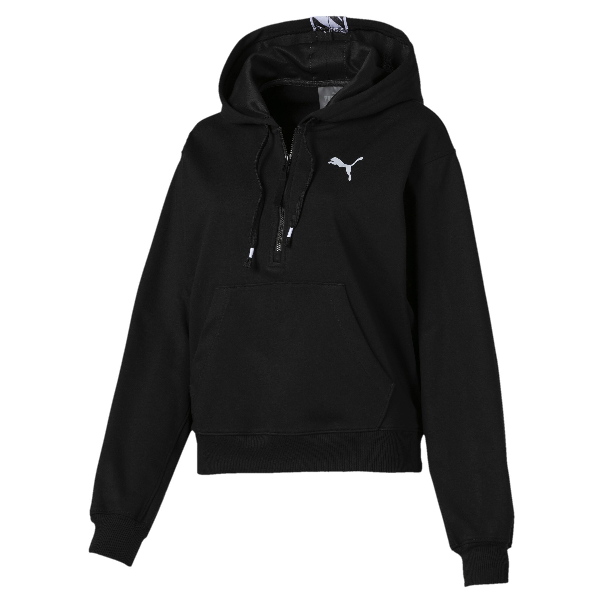 Puma Dames Sportief Sweatshirt Feel It Zwart puma kopen in de aanbieding