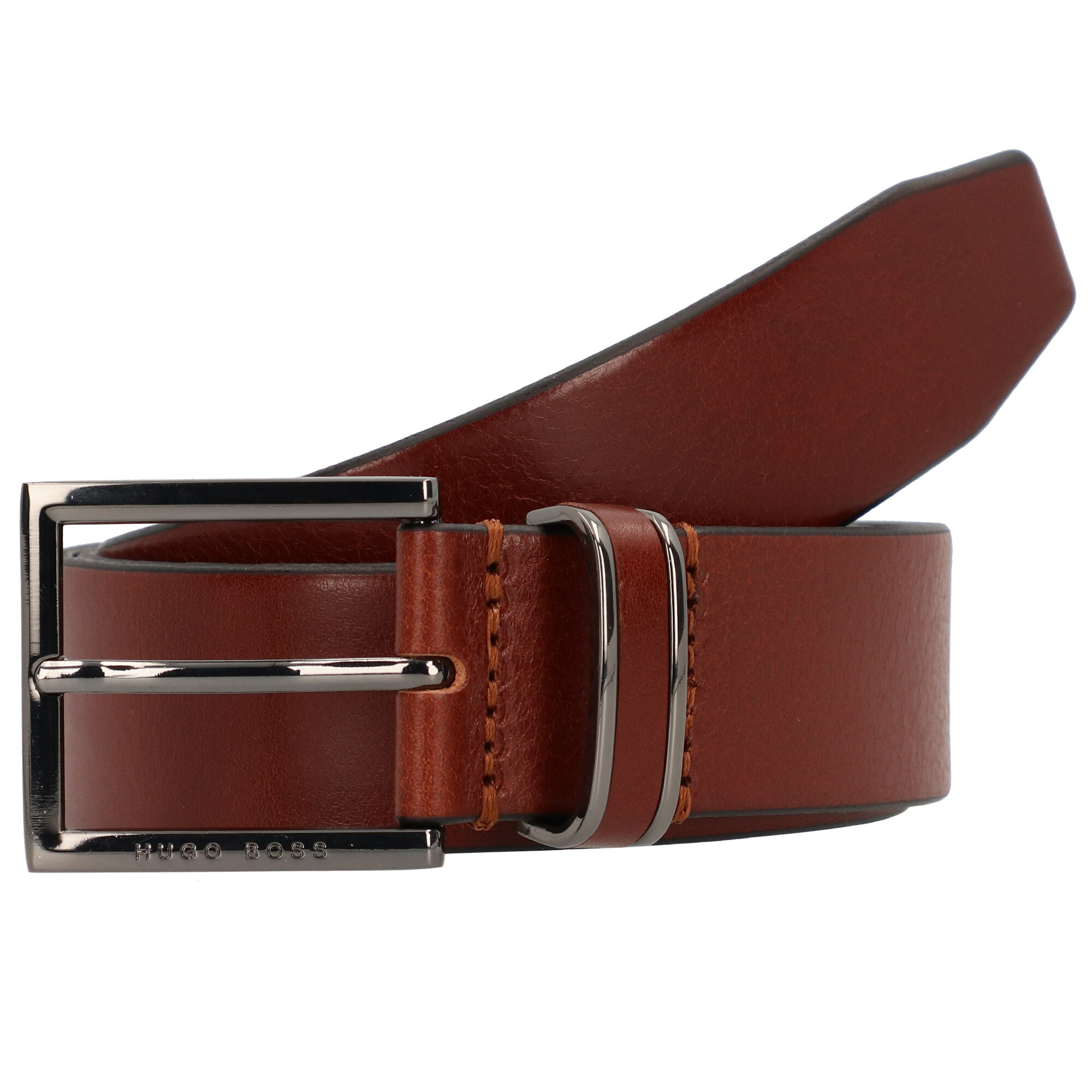 Boss Heren Riem Canzion Bruin boss kopen in de aanbieding