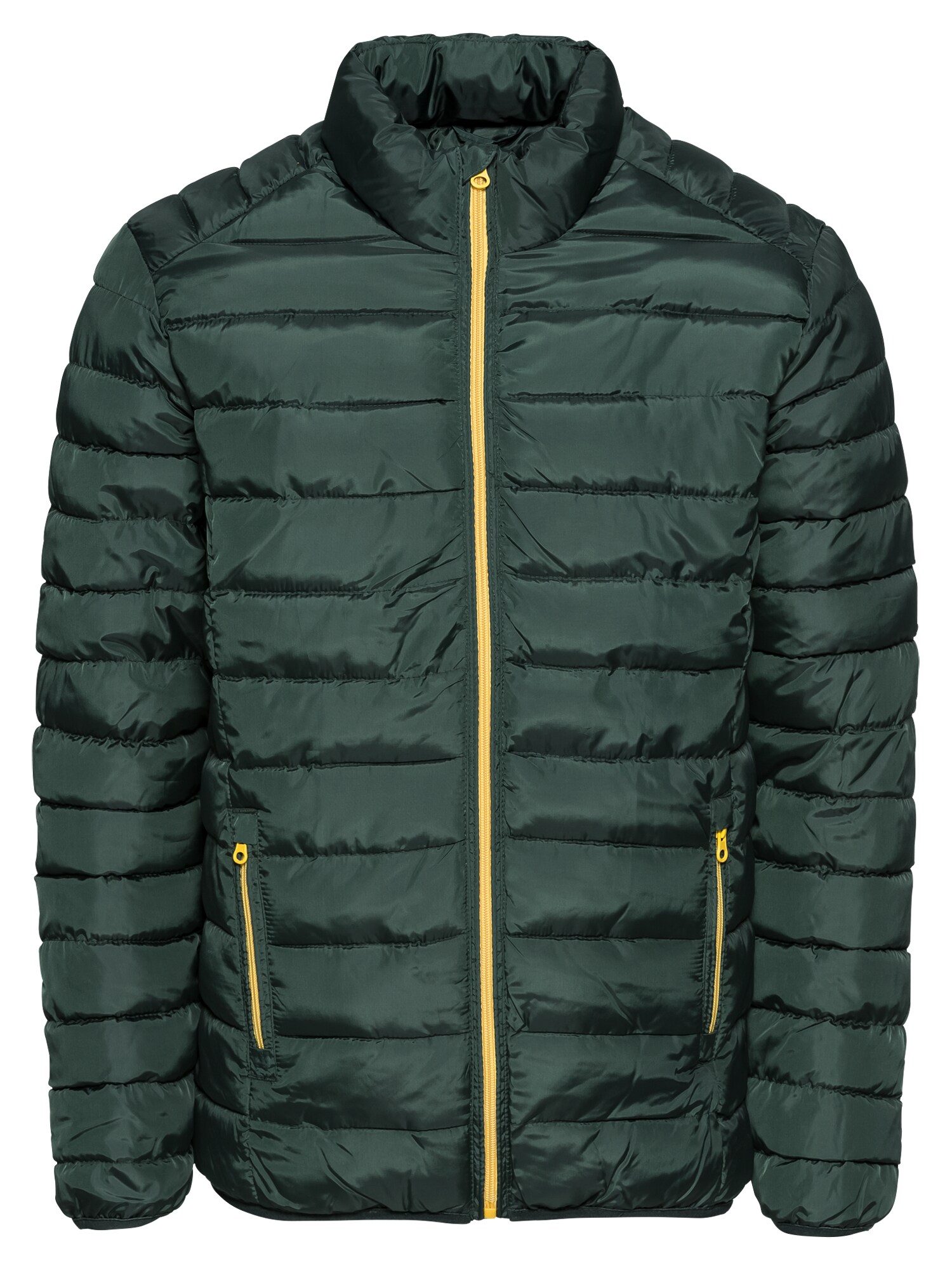 Only & Sons Steppjacke ''''LINER PUFF JACKET EXP'''' gelb / dunkelgrün