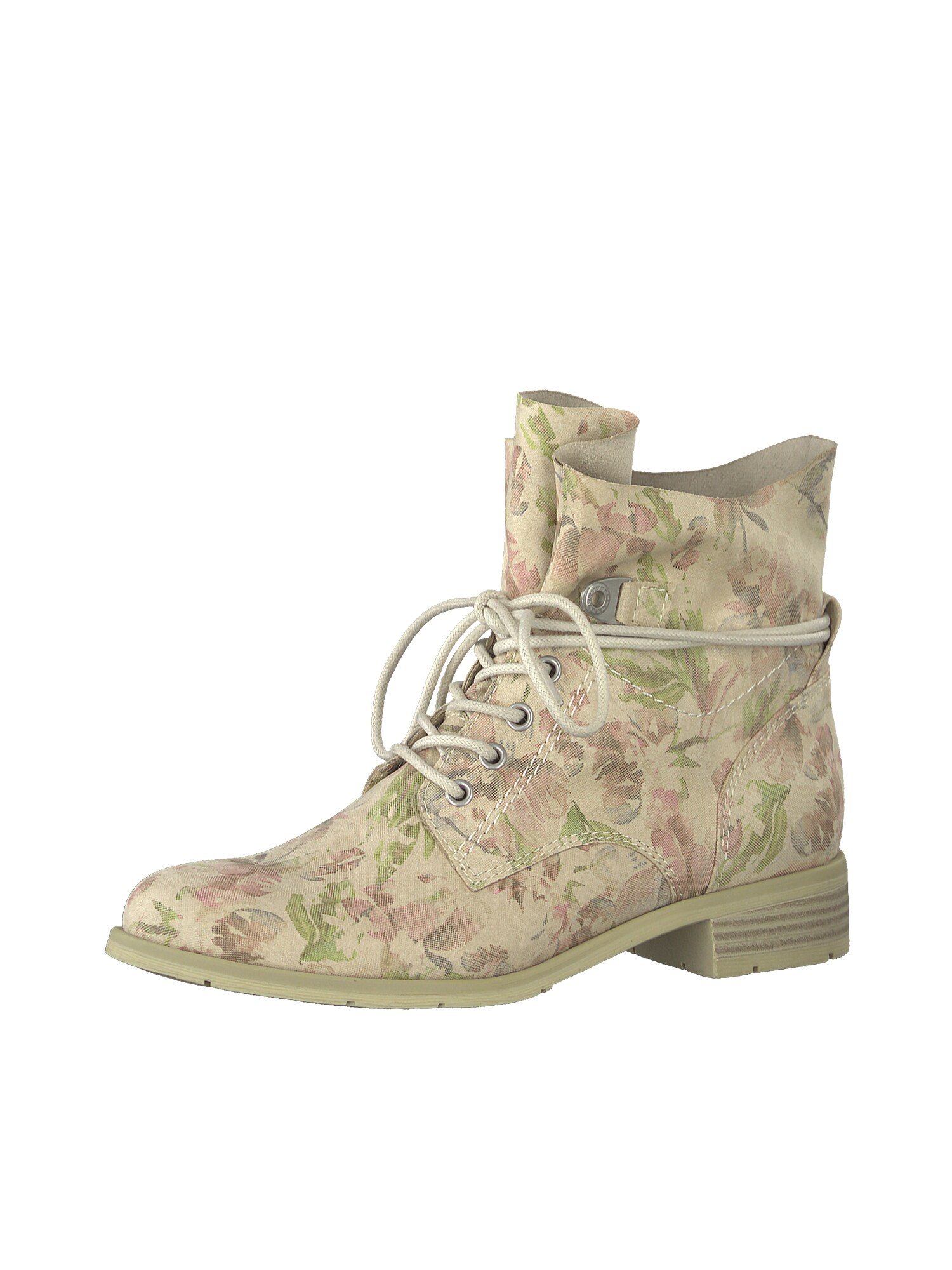 Marco Tozzi Dames Veterlaarsjes Beige marco tozzi kopen in de aanbieding