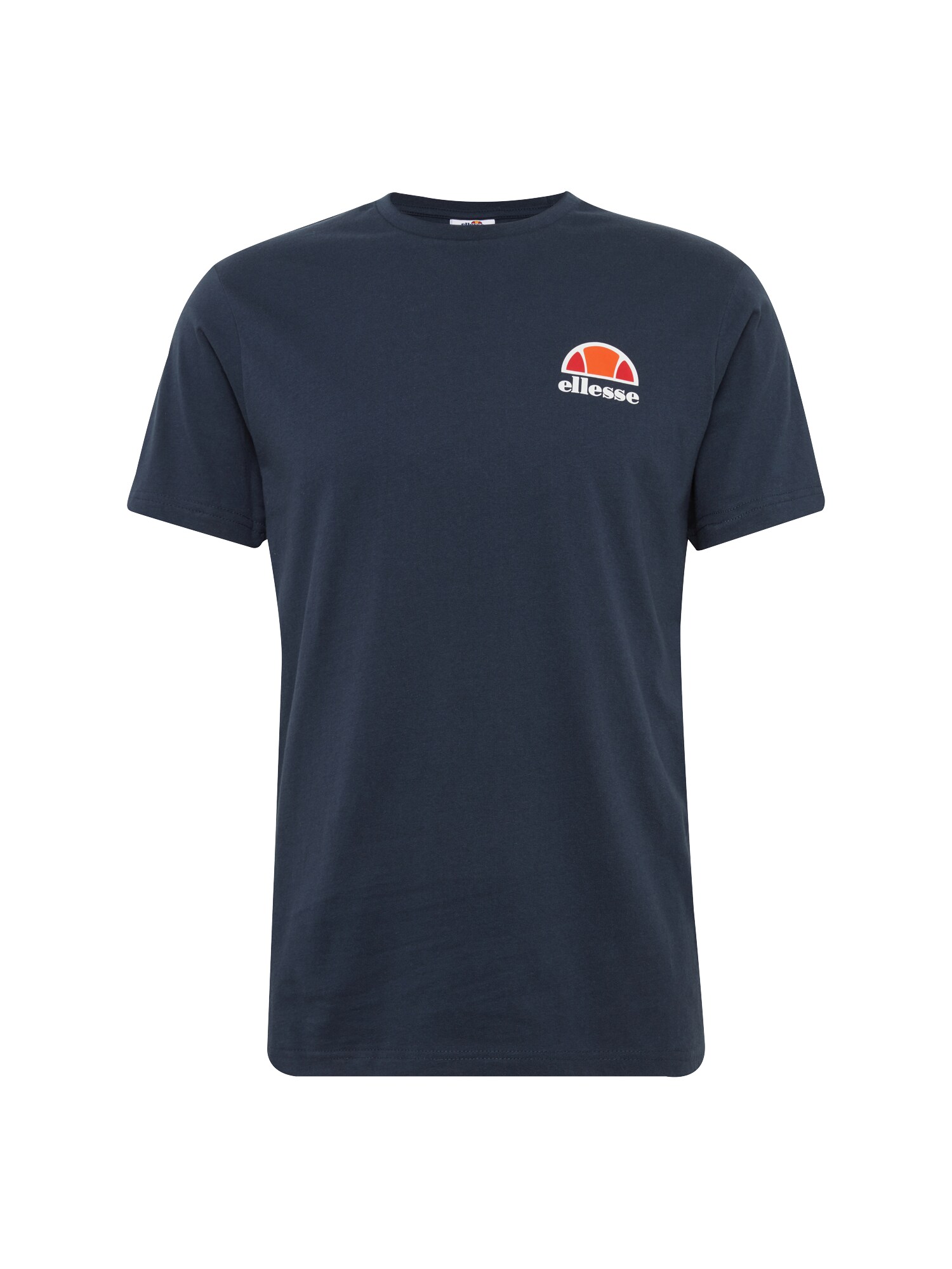 ELLESSE Marškinėliai  tamsiai mėlyna / tamsiai oranžinė / balta / ugnies raudona