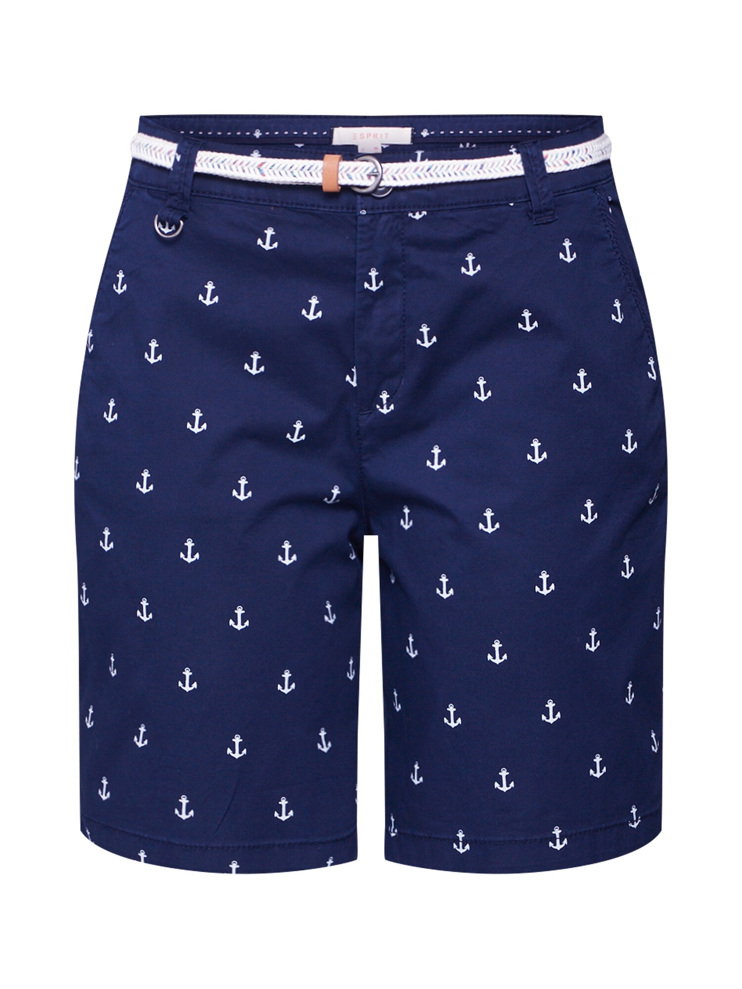 Esprit Dames Chino Navy Gemengde Kleuren esprit kopen in de aanbieding