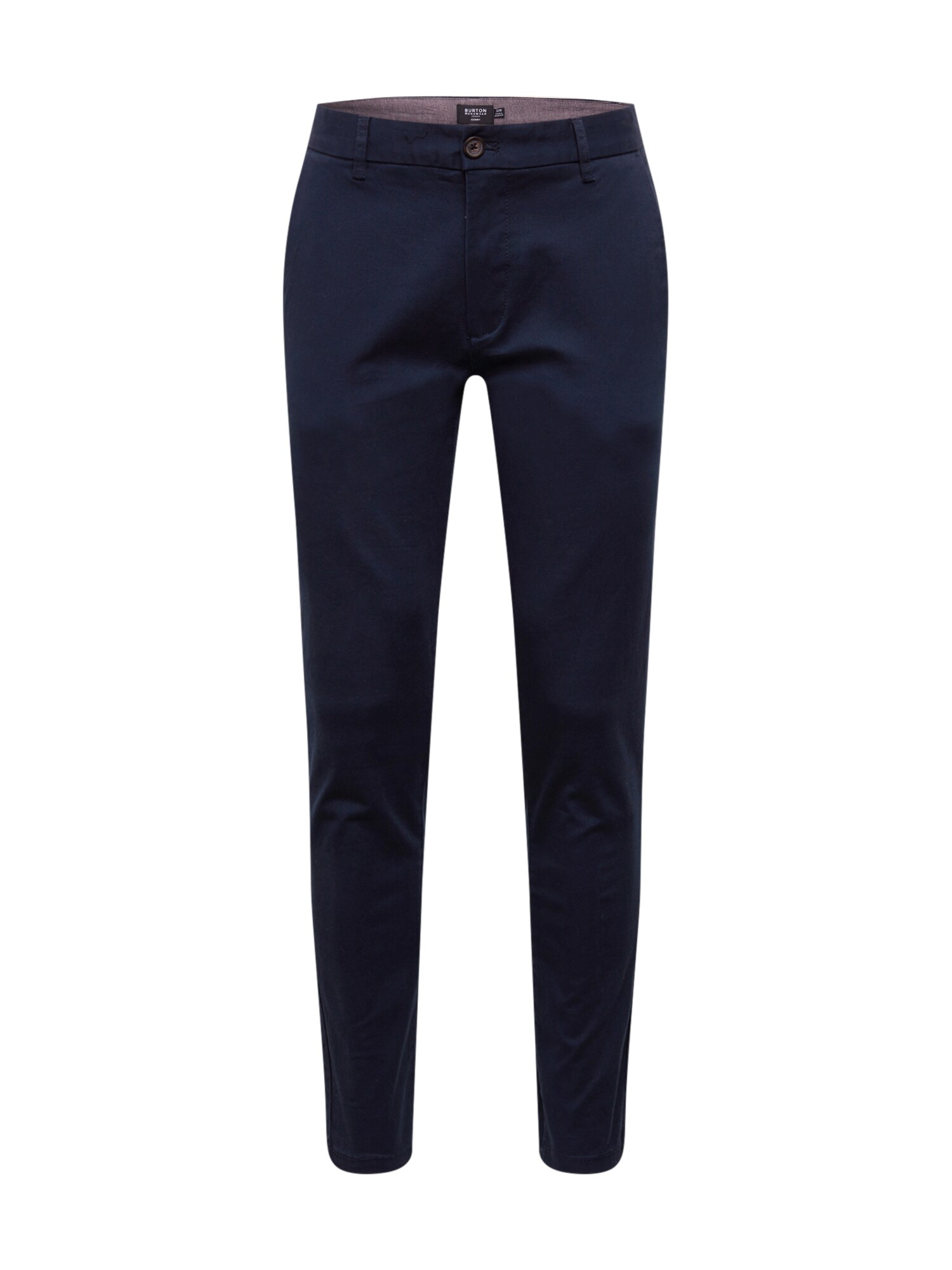 BURTON MENSWEAR LONDON Chino stiliaus kelnės  tamsiai mėlyna