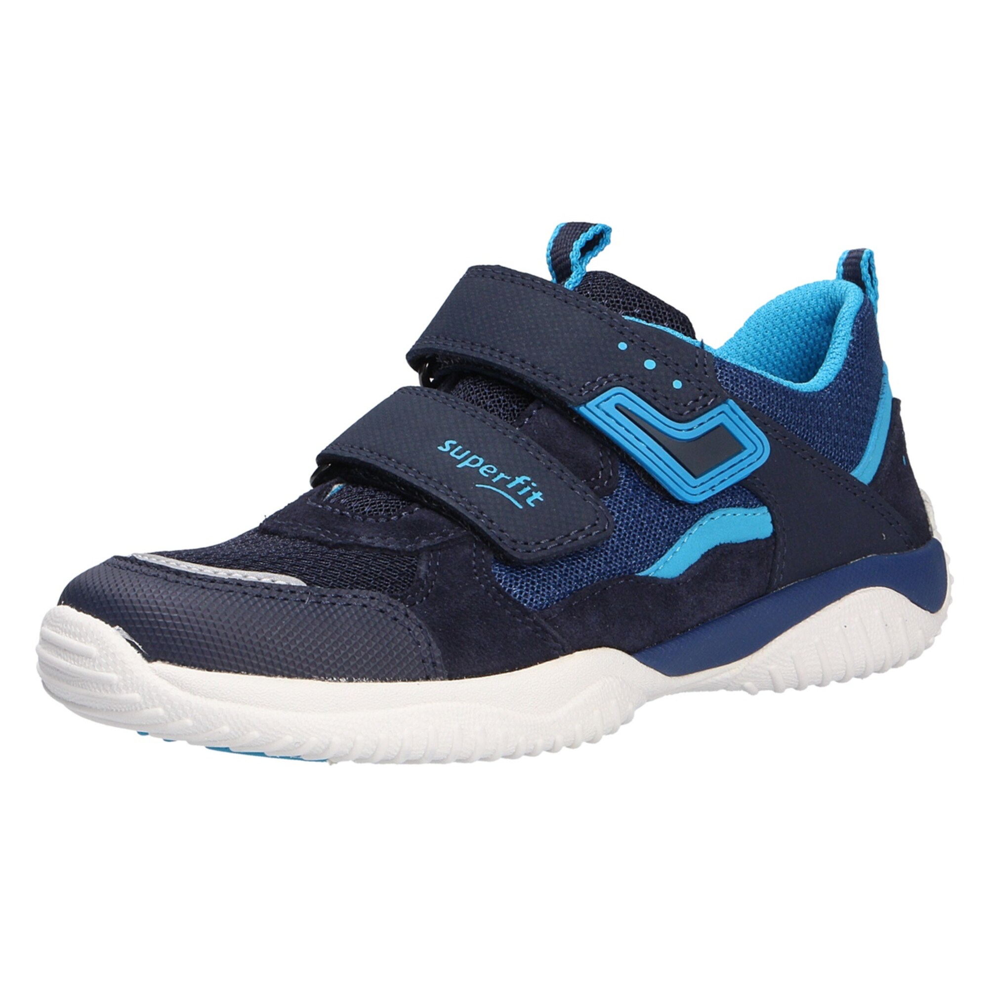 SUPERFIT Sportbačiai  nakties mėlyna / tamsiai mėlyna / neoninė mėlyna