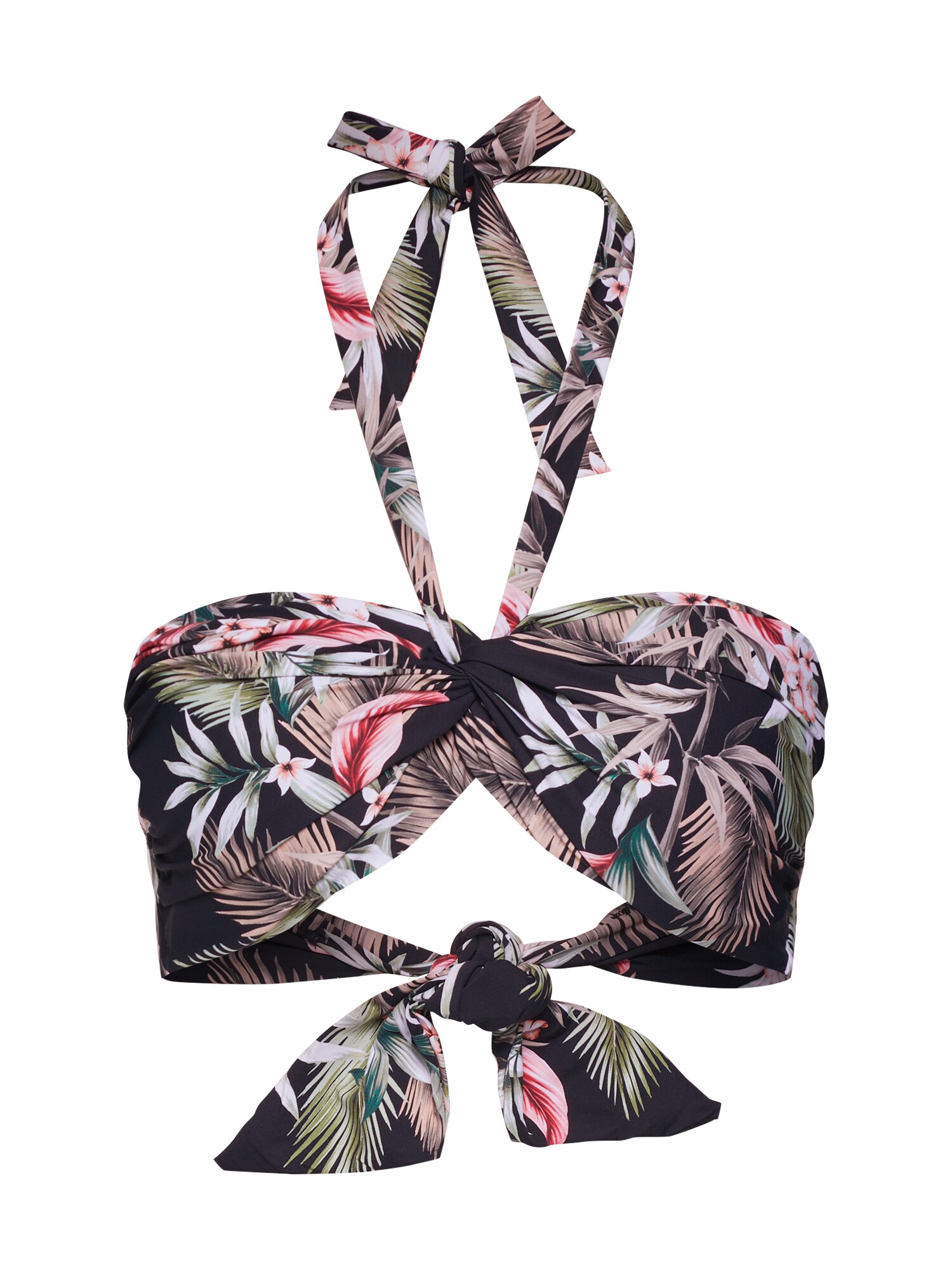 Seafolly Dames Bikinitop Ocean Alley Oudroze Zwart seafolly kopen in de aanbieding