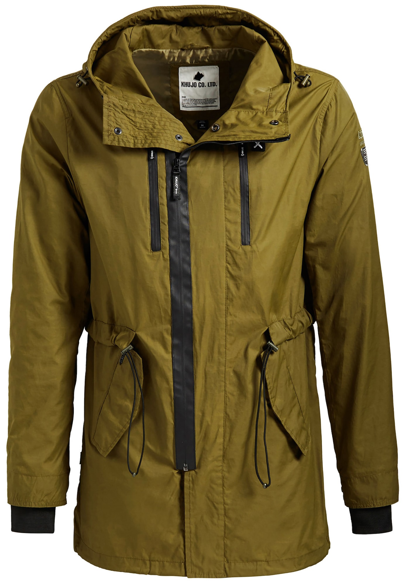 Khujo Heren Tussenjas Hypod Kaki khujo kopen in de aanbieding