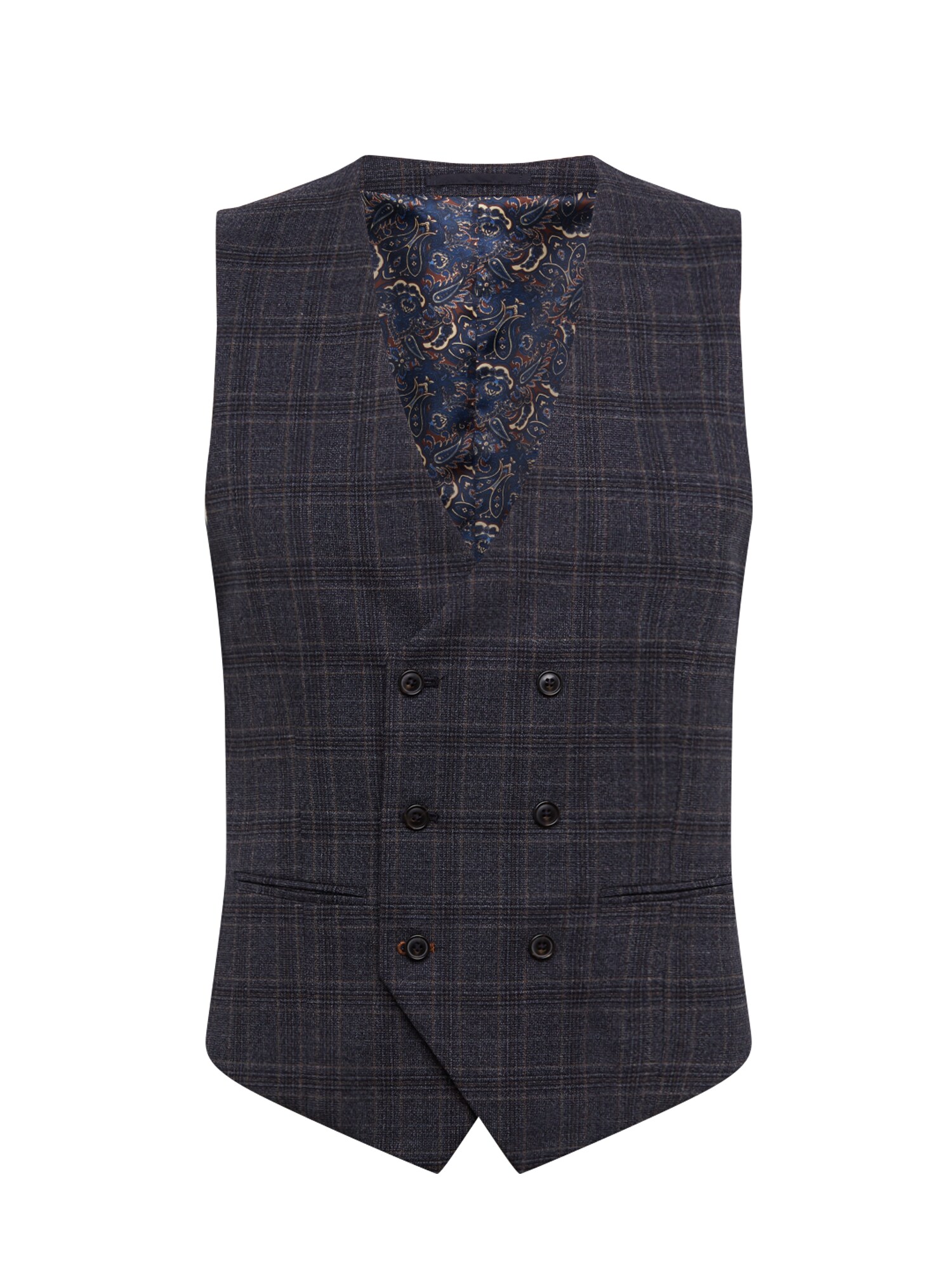 BURTON MENSWEAR LONDON Liemenė 'GREY RUSSET PRINCE OF'  pilka