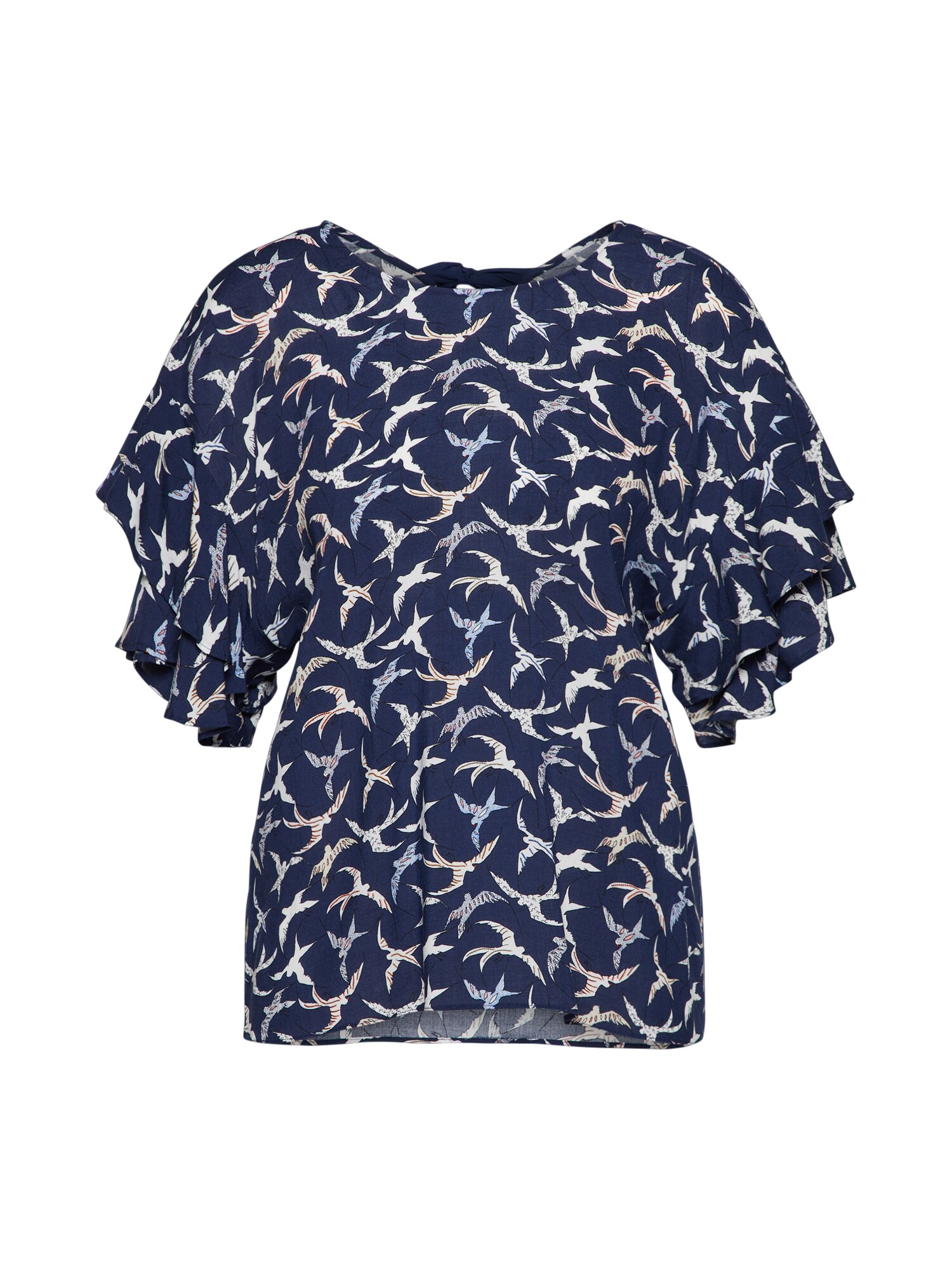 Edc By Esprit Dames Tuniek Navy Parelwit edc by esprit kopen in de aanbieding