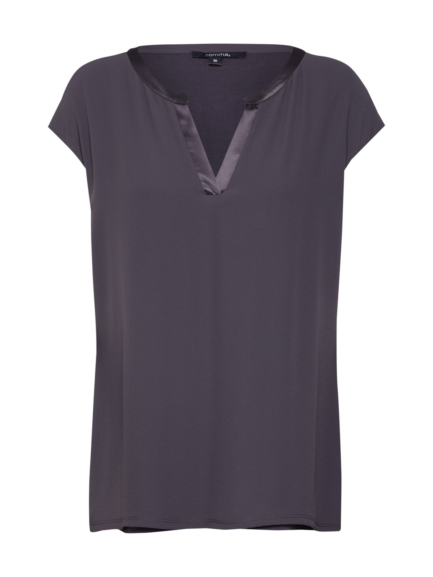 Comma Dames Shirt Taupe comma kopen in de aanbieding