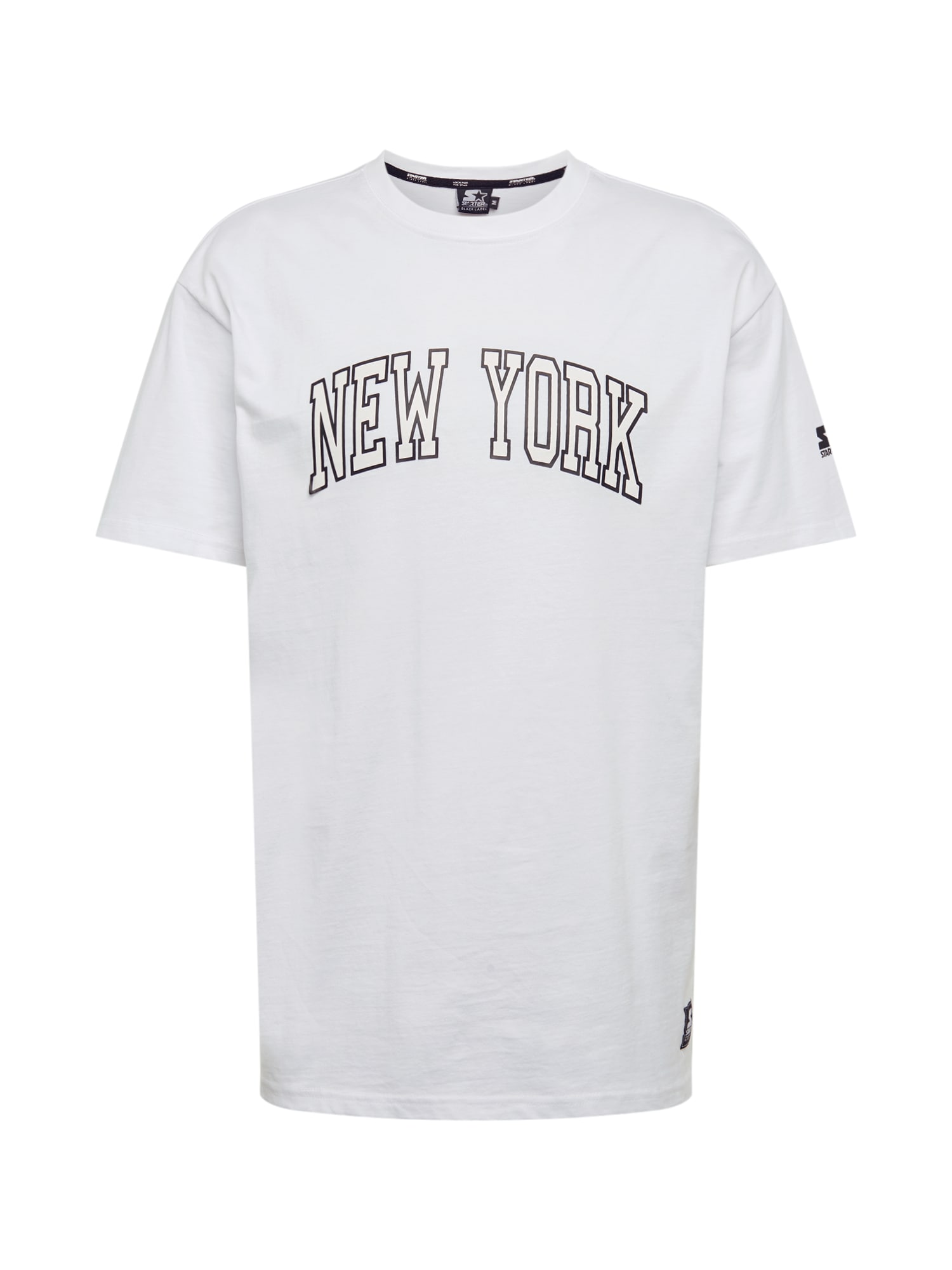 Starter Black Label Marškinėliai 'New York' juoda / balta