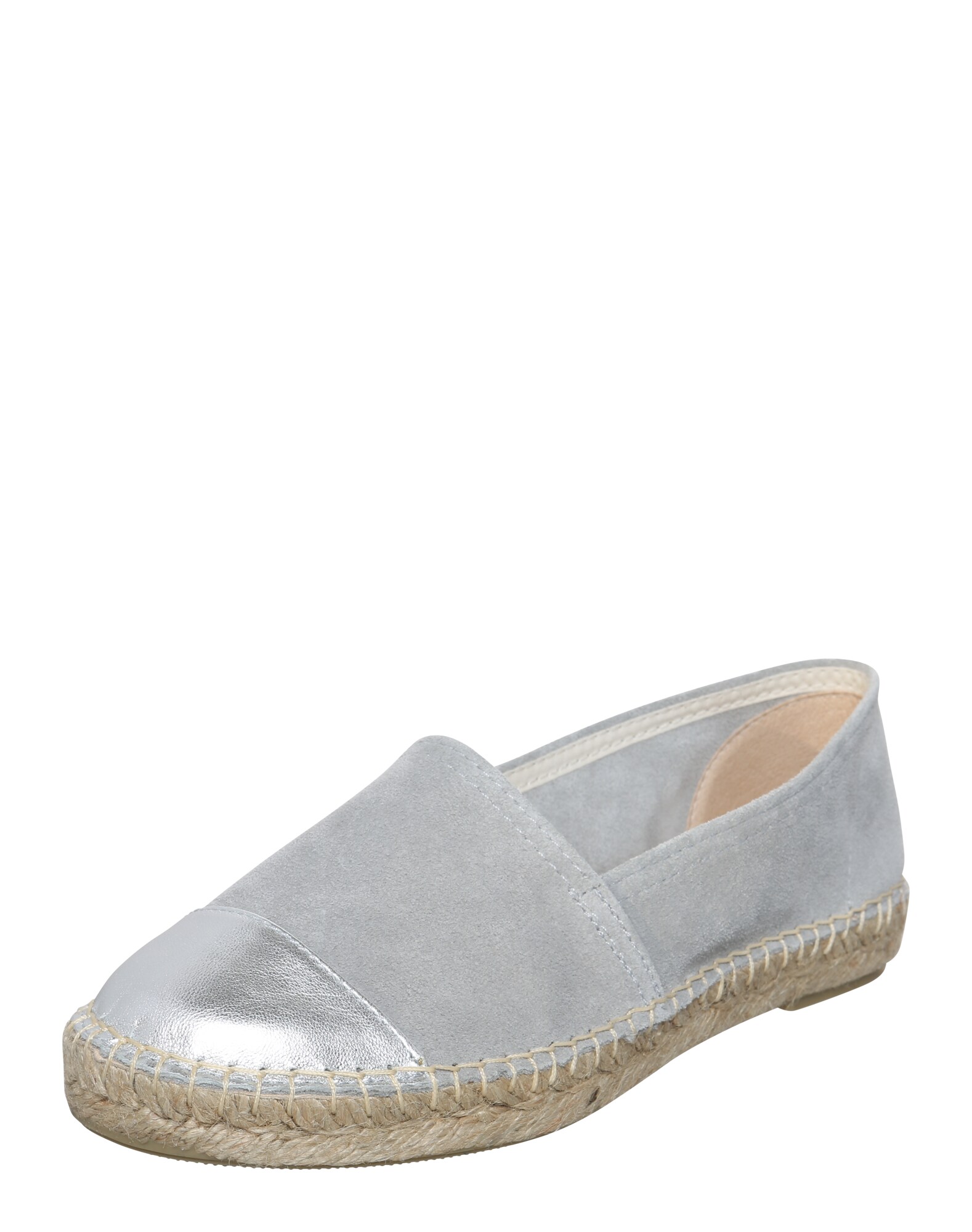 espadrij l´originale Espadrilky 'Classic'  sivá / strieborná