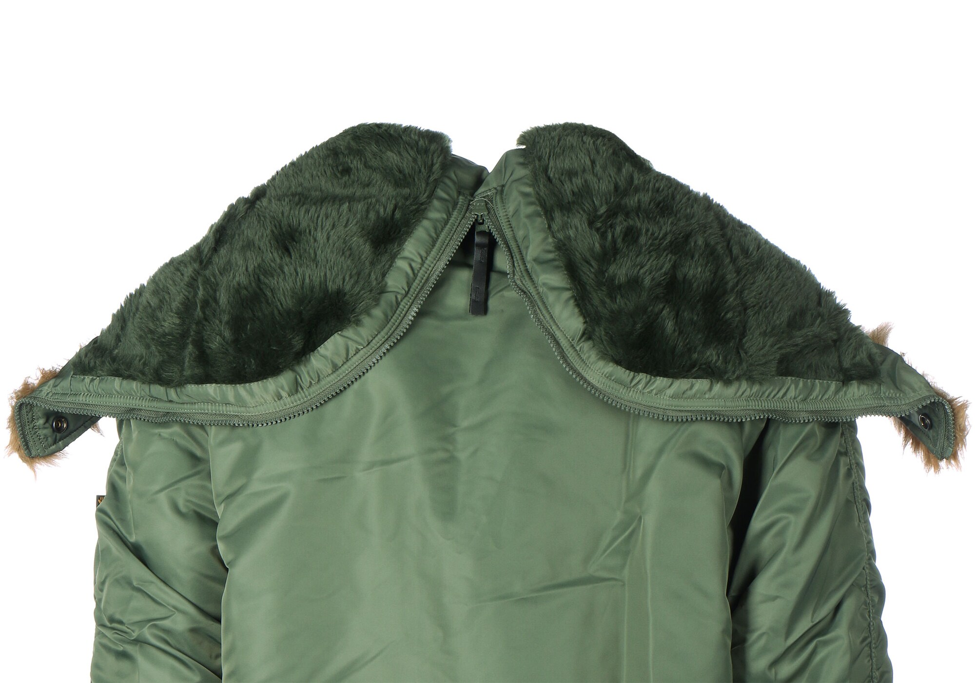 ALPHA INDUSTRIES Zimná bunda 'N2B' zelená (obrázok 4)