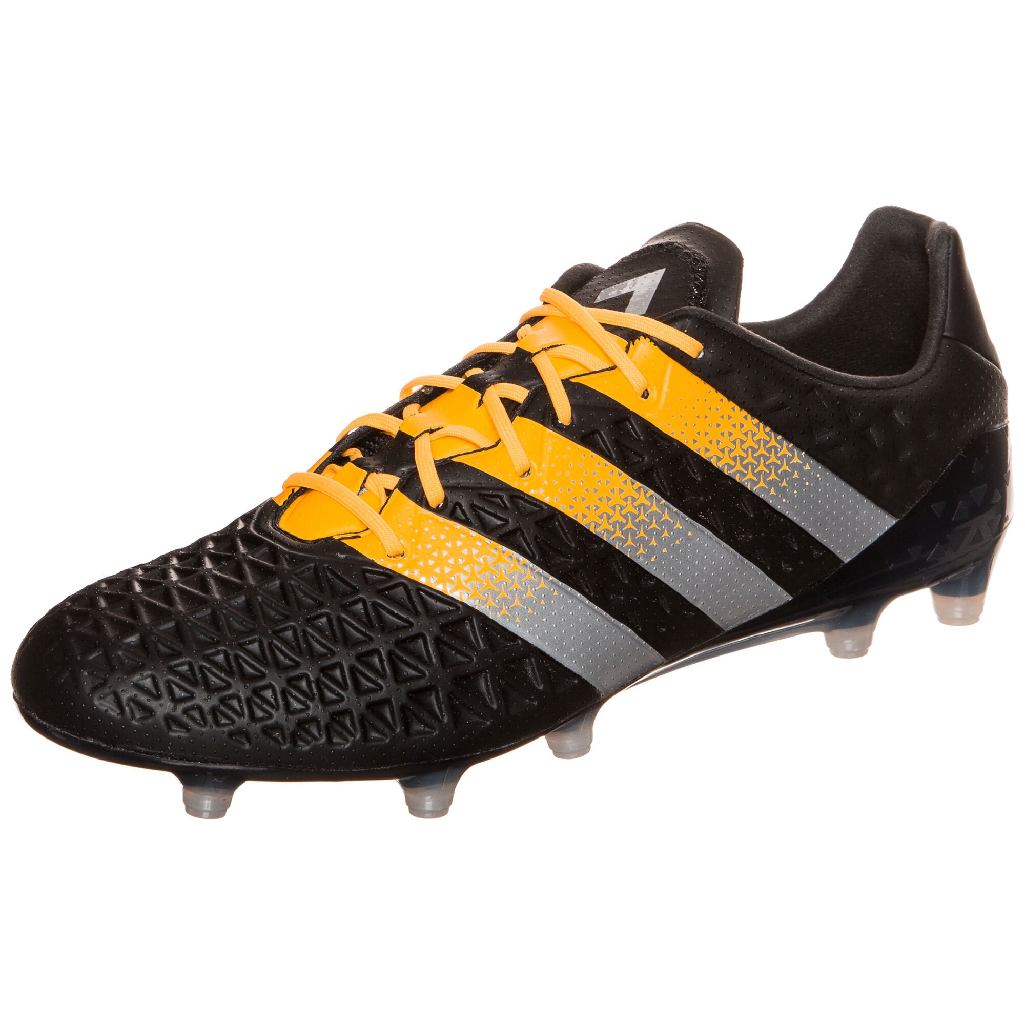 Adidas Performance Heren Voetbalschoen Ace 161 Fgag Aq4894 Goudgeel Zwart Zilver adidas performance kopen in de aanbieding