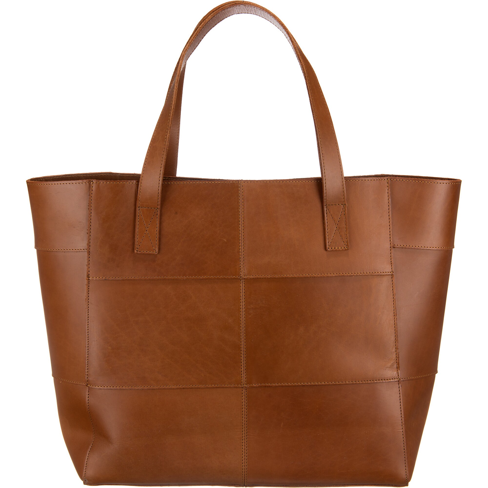 Pieces Dames Shopper Lichtbruin pieces kopen in de aanbieding