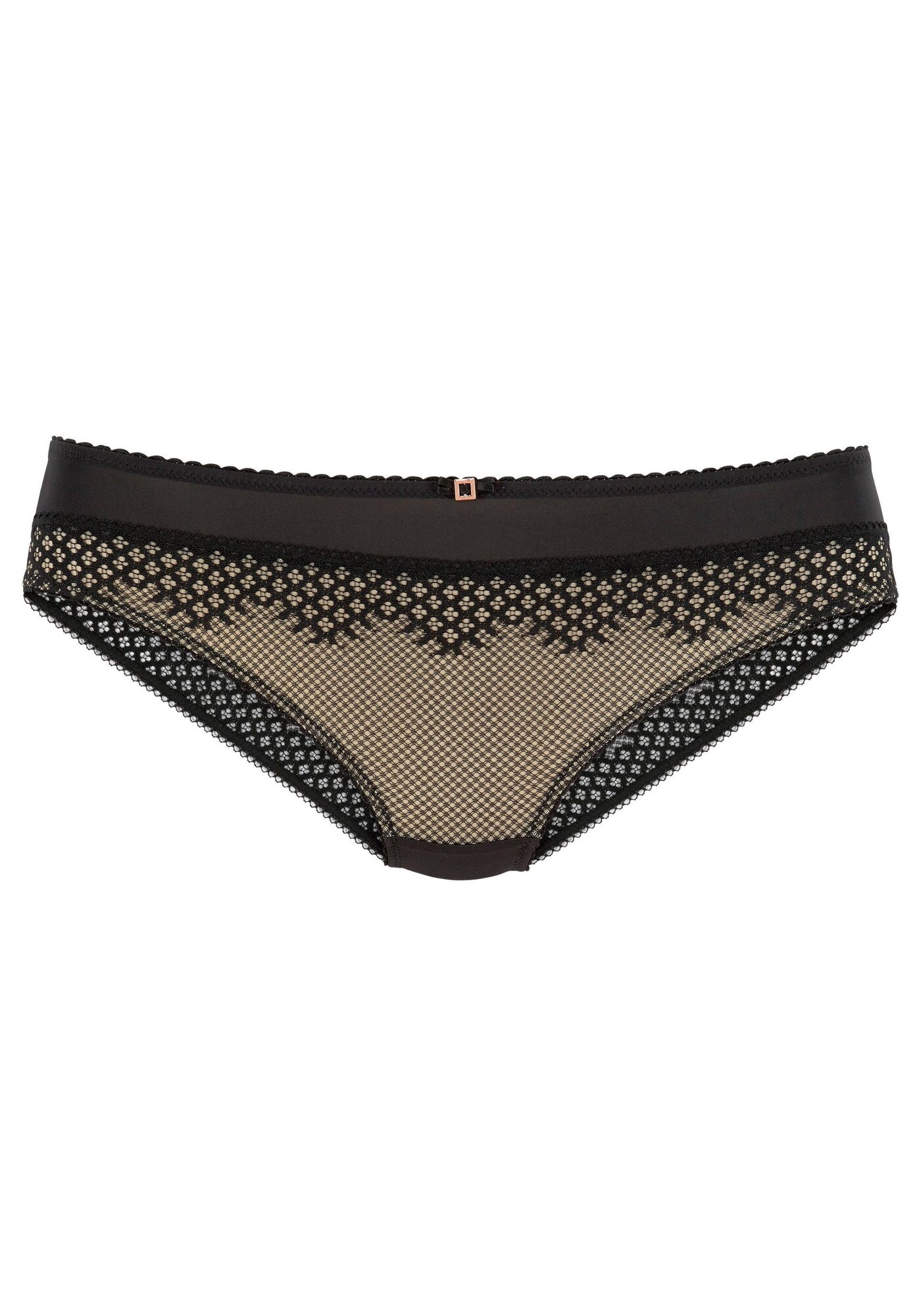 Lascana Dames Slip Grijs Zwart lascana kopen in de aanbieding