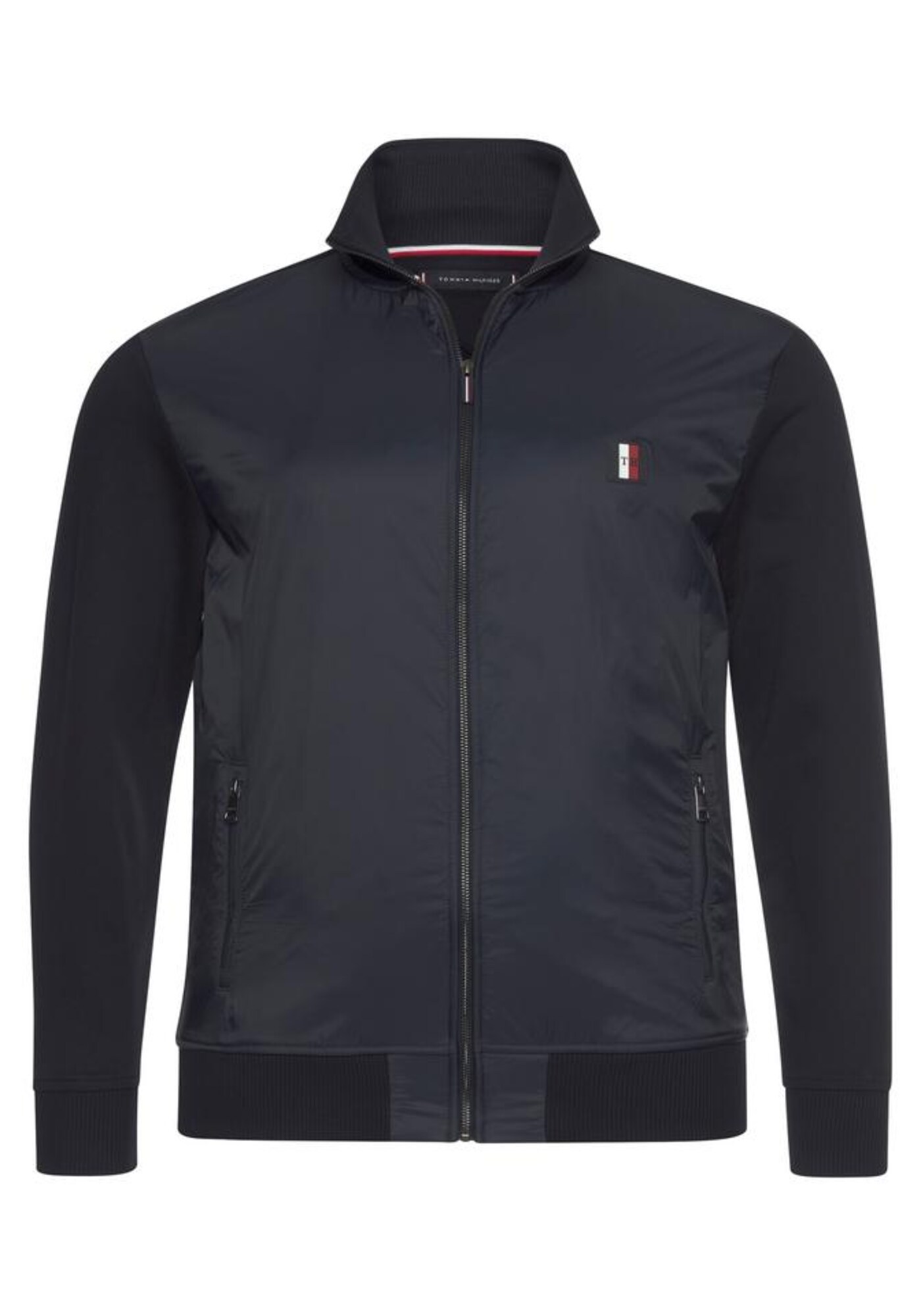 TOMMY HILFIGER Džemperis  nakties mėlyna / balta / raudona / tamsiai mėlyna